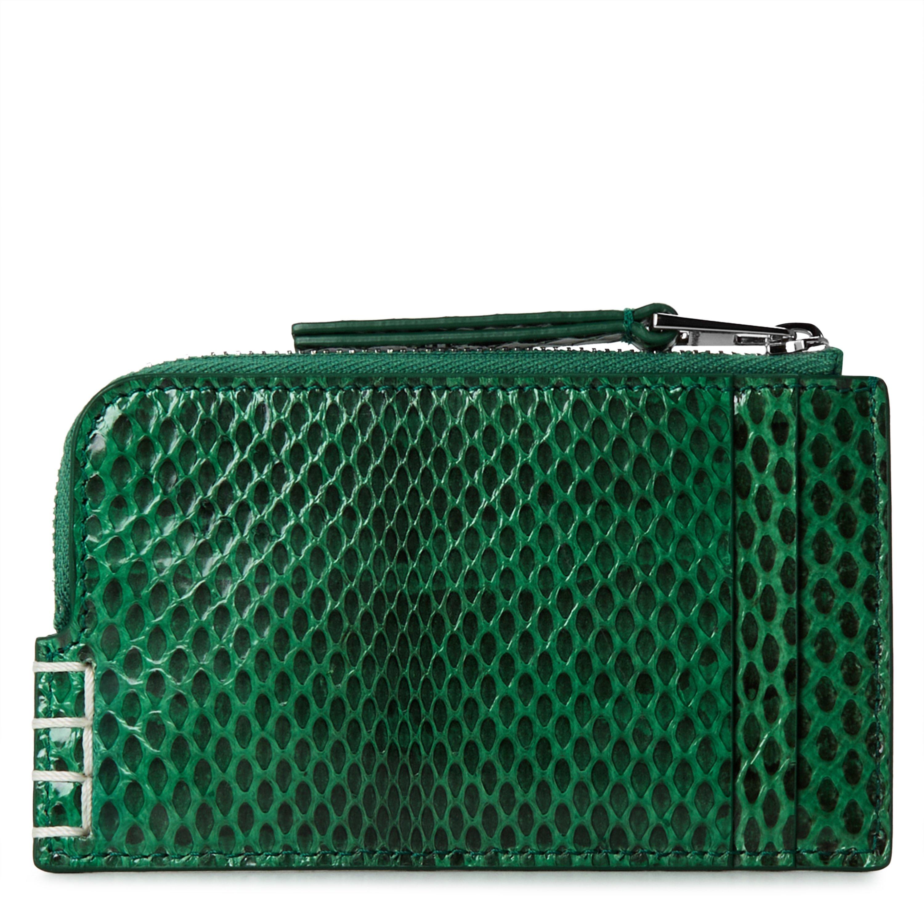 GREEN - JW Anderson - LOAFER ZIP WALLET - 2