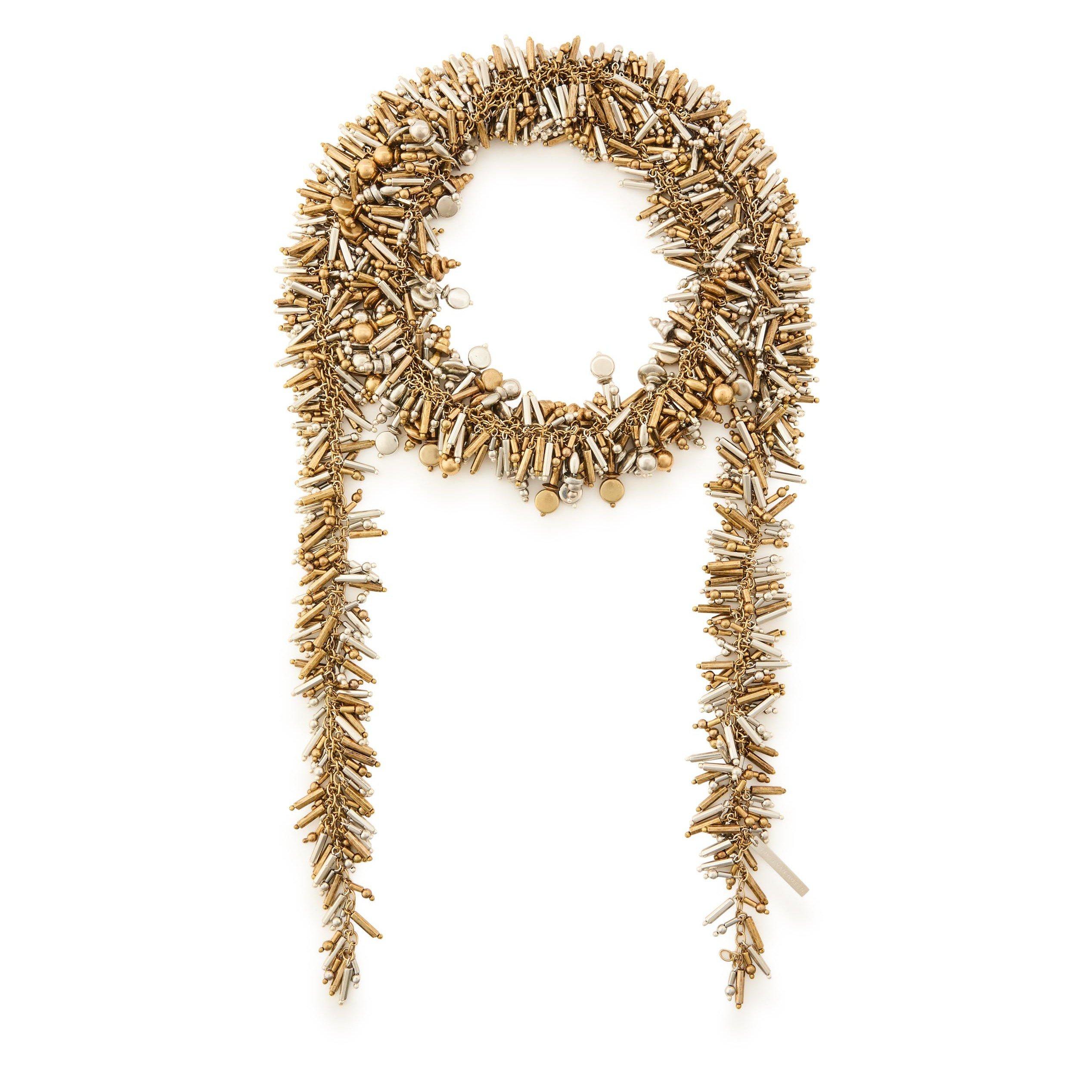 SILVER - Dries Van Noten - EMBELLISHED WRAP NECKLACE