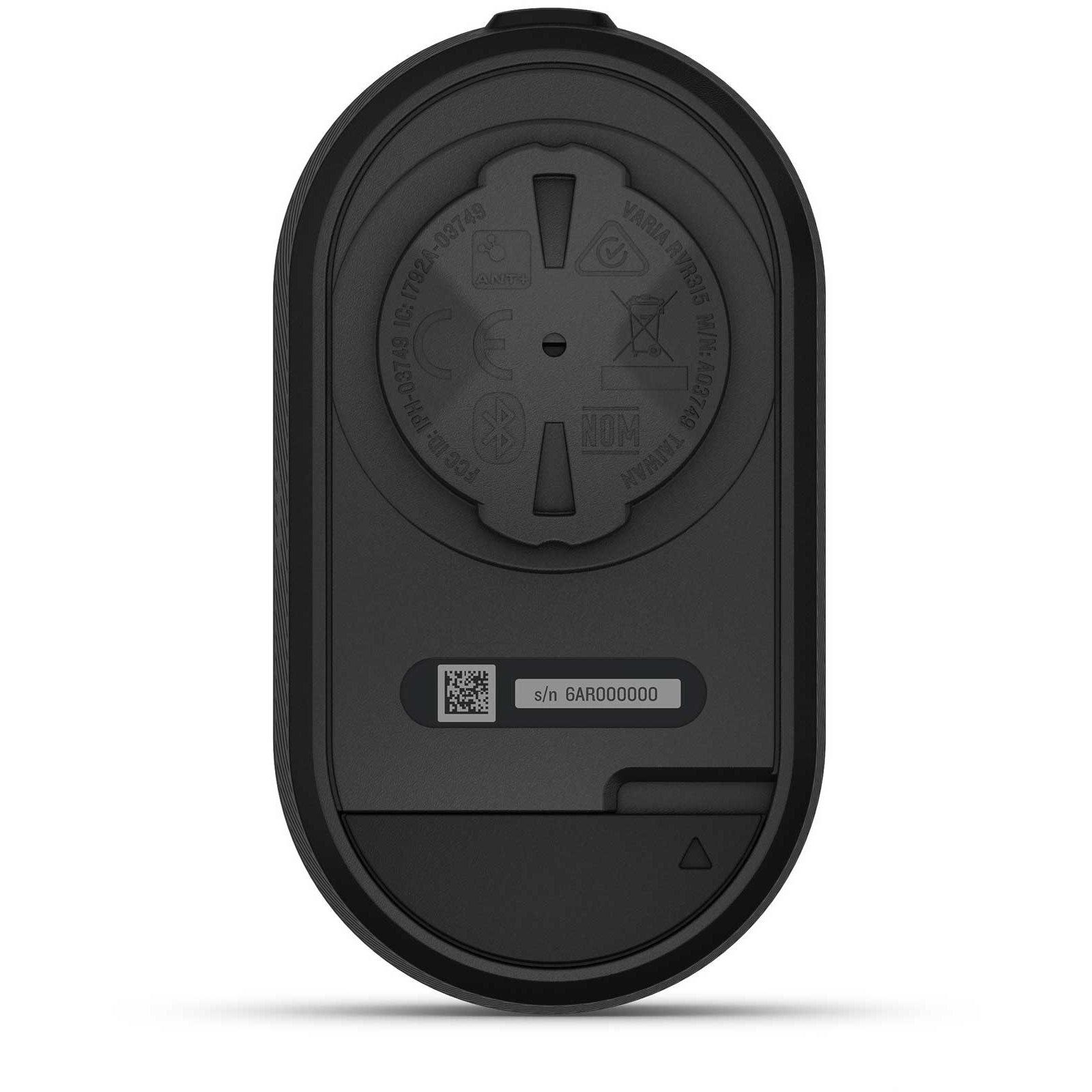 Black - Garmin - Varia RVR315 Rear View Radar - 4