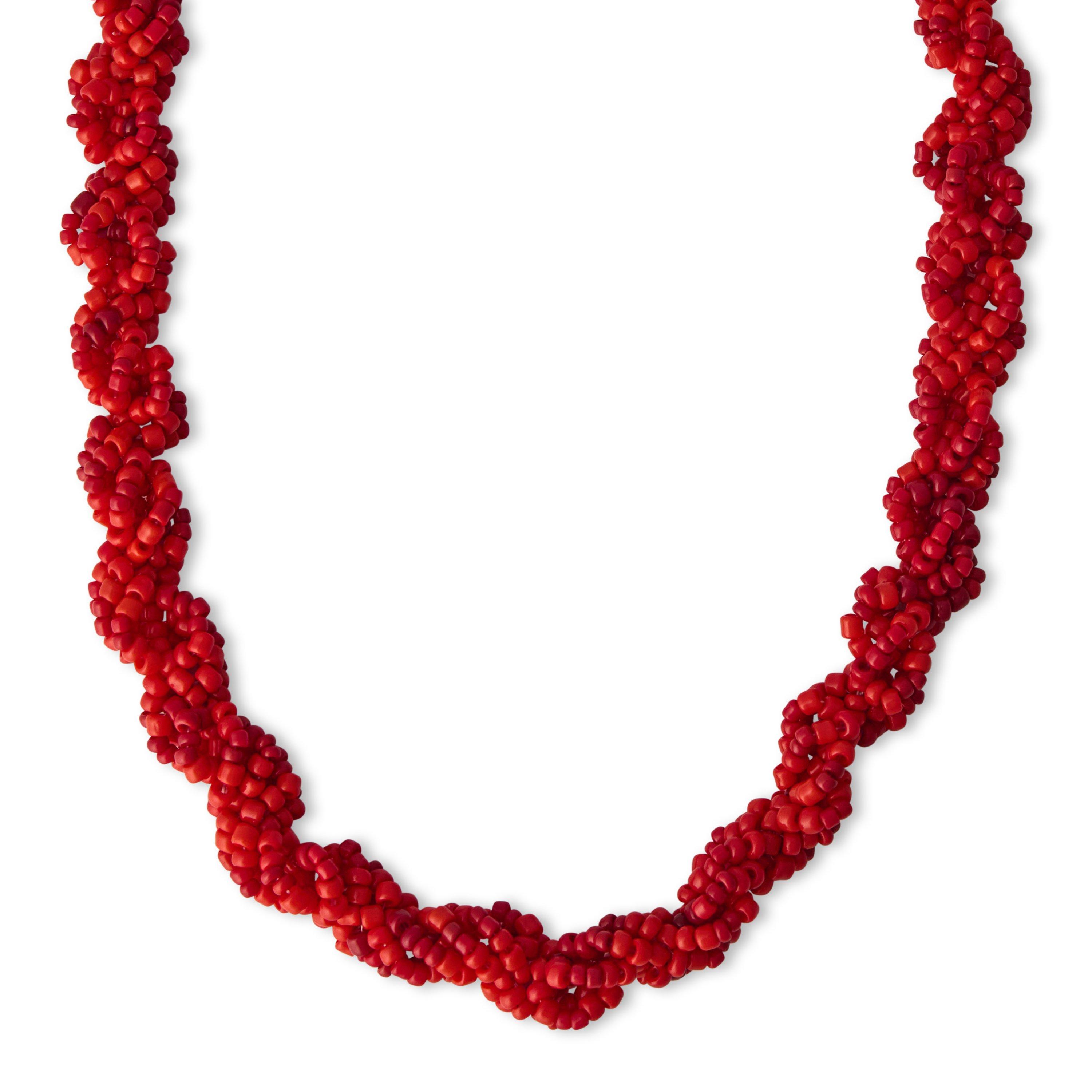 RED - Anni Lu - SCARLET WAVE NECKLACE - 1