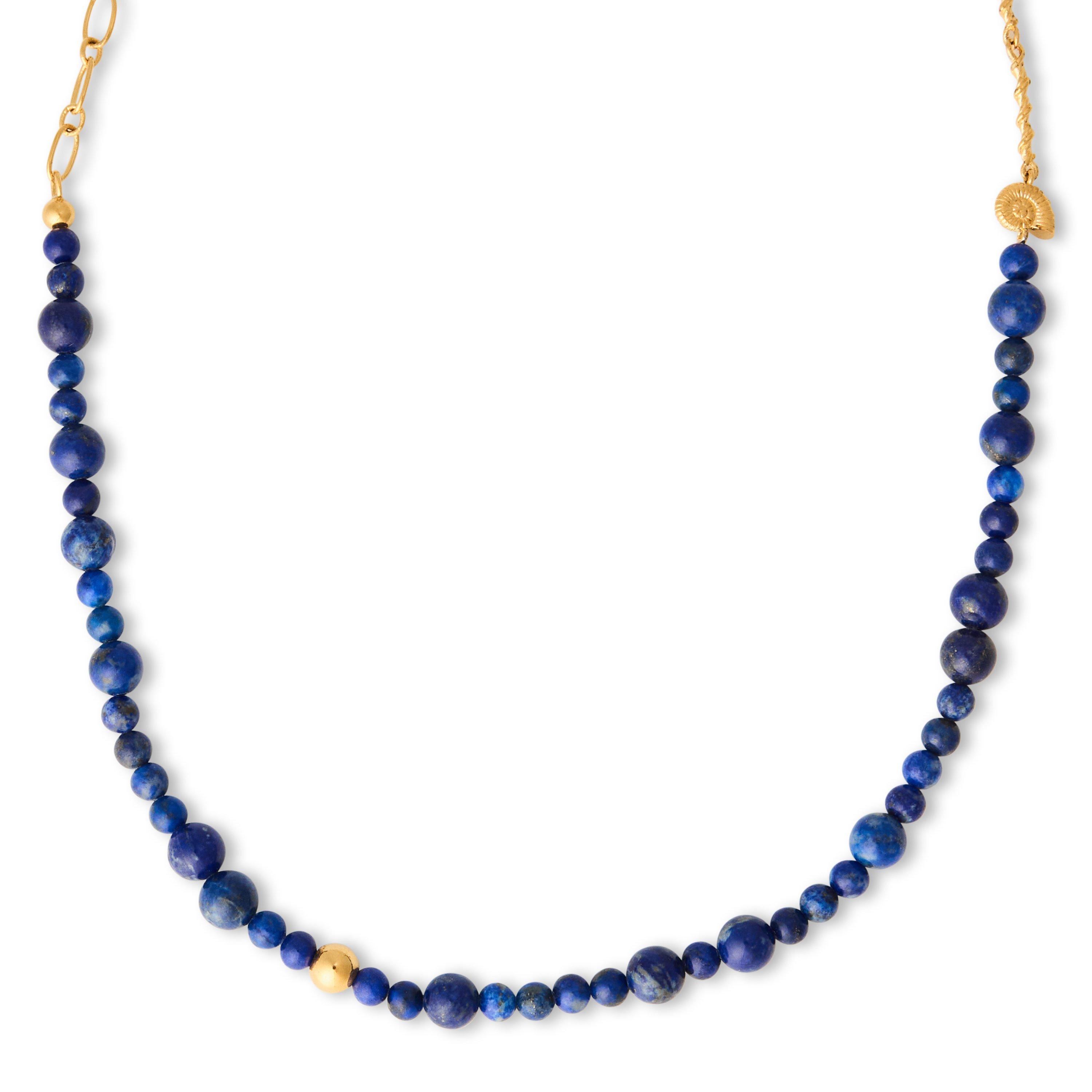 GOLD - Anni Lu - DEEP BLUE NECKLACE - 1