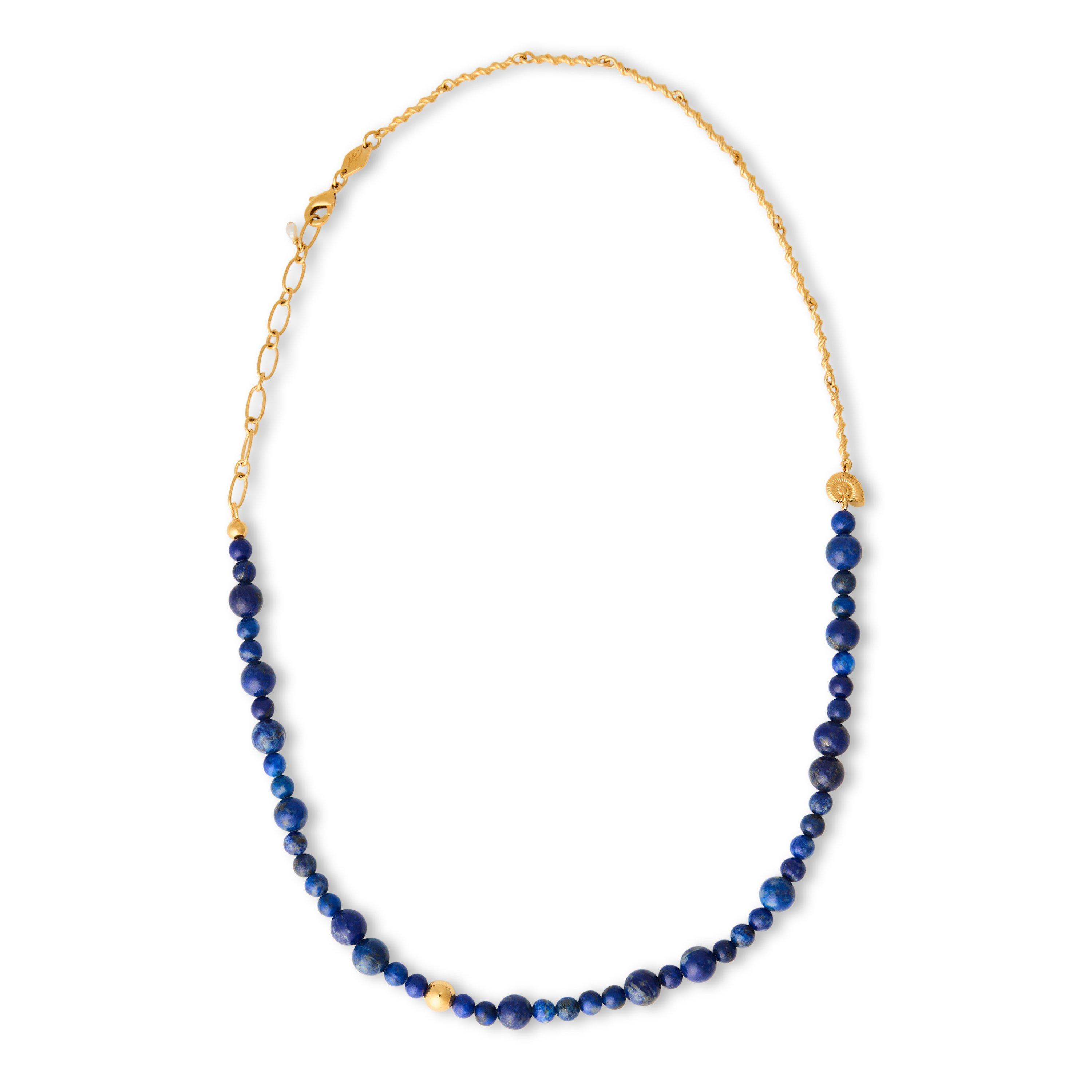 GOLD - Anni Lu - DEEP BLUE NECKLACE - 2