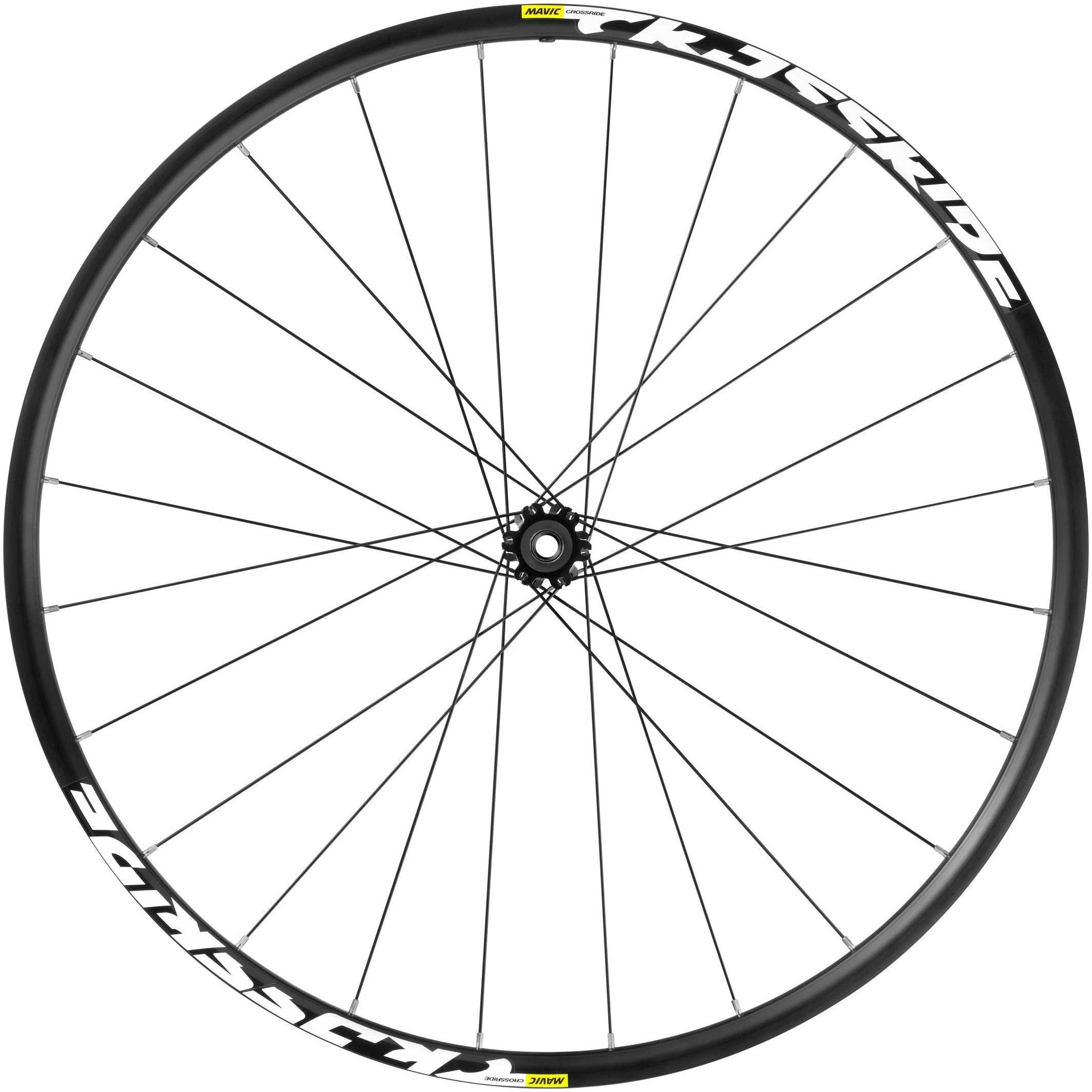 Black - Mavic - Crossride FTS-X 6 Bolt 29'' Mountain Bike Front Wheel