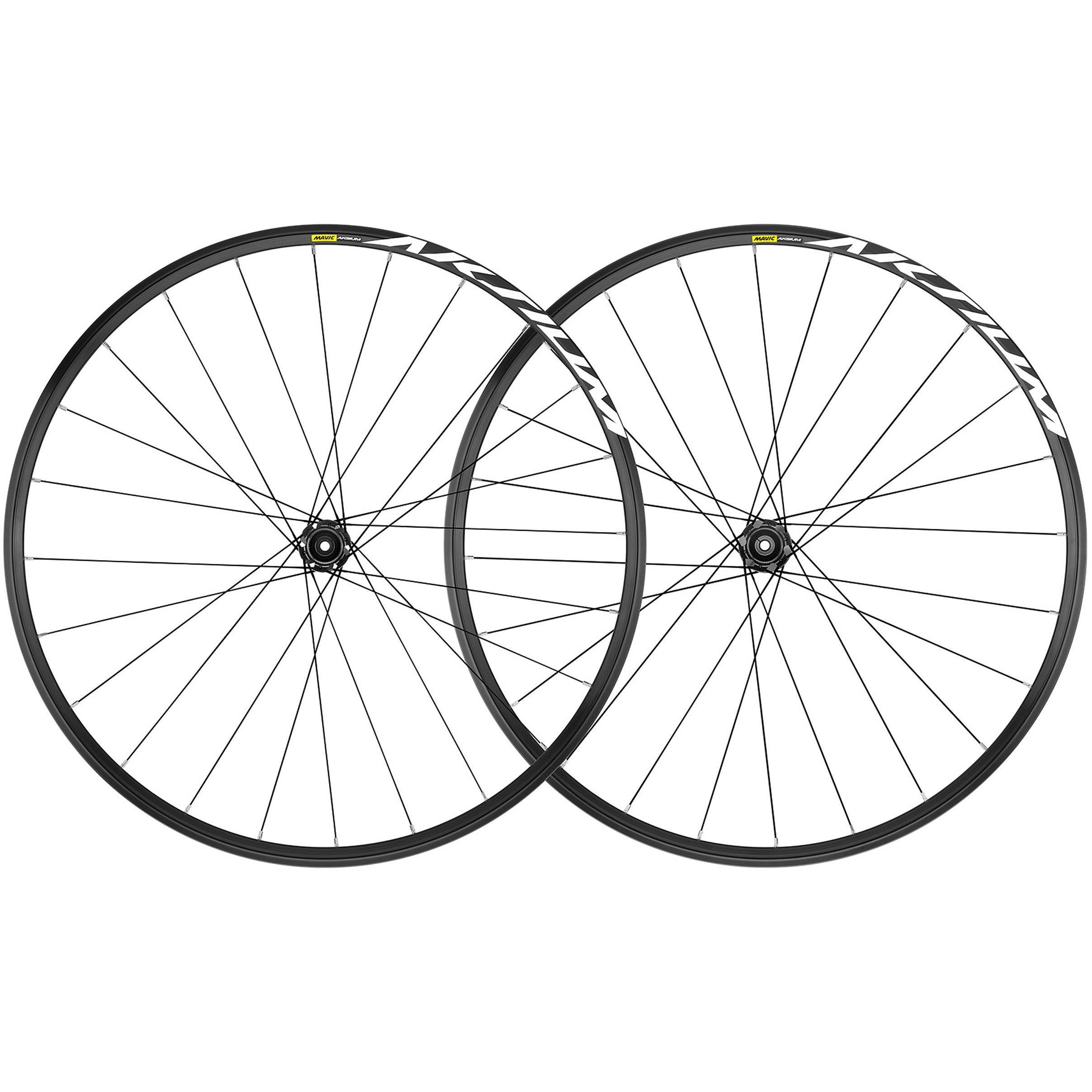 Mavic  Aksium Clincher 6 Bolt Disc Brake 700C Road Wheelset - Black