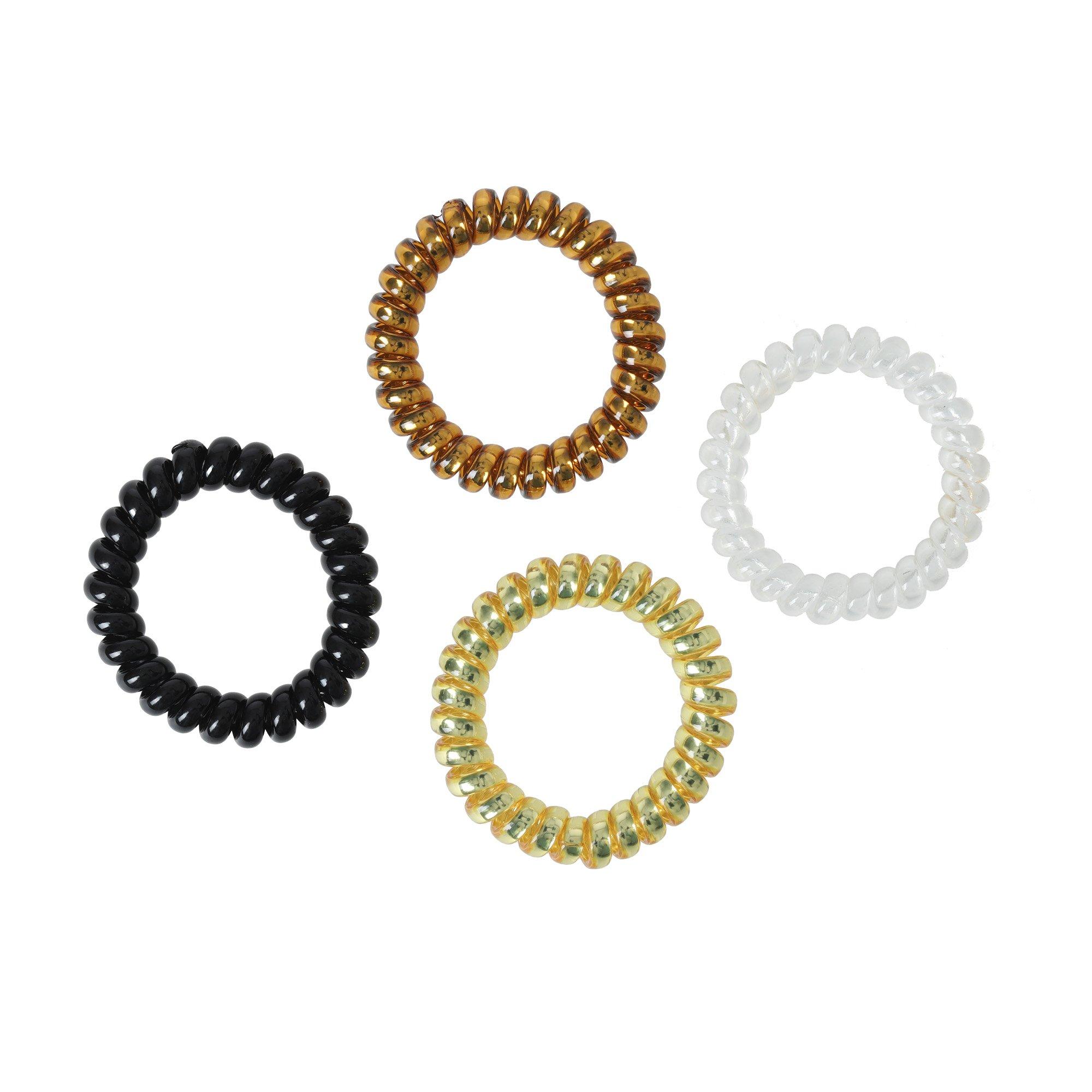 Multi - Miso - 4Pk Spiral Hairbands - 3