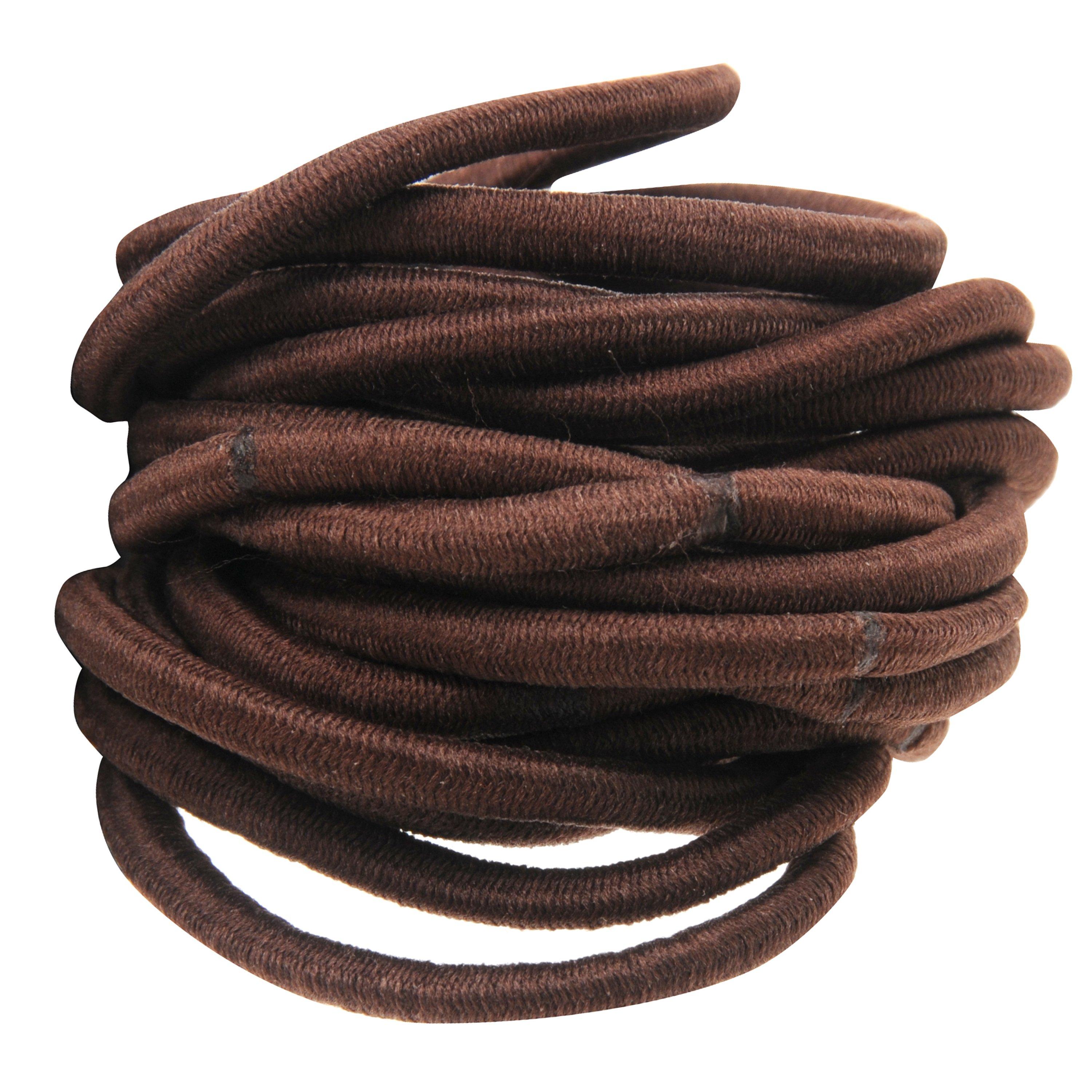 Brown - Miso - Elastic Bobbles Ladies - 1