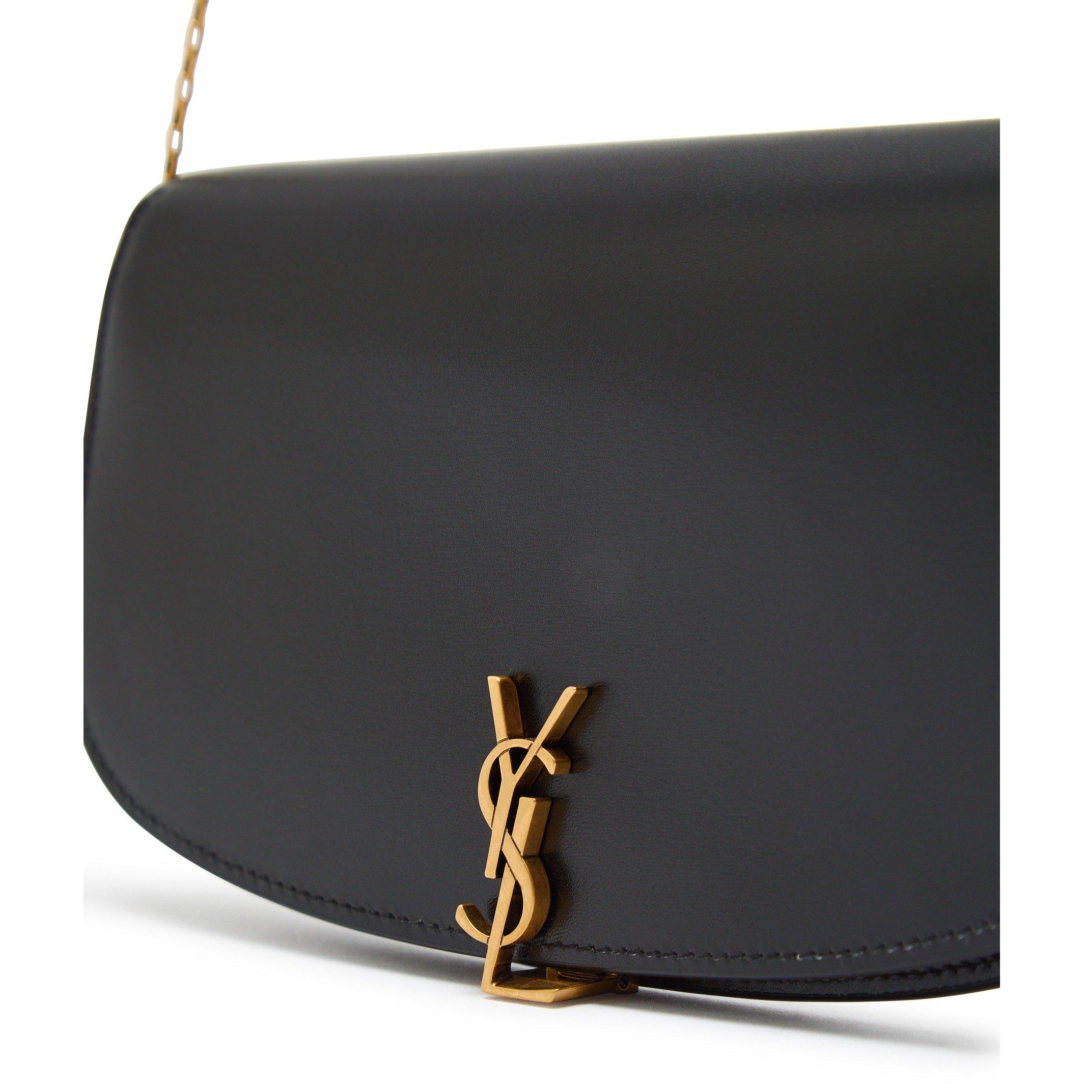 BLACK - Saint Laurent - DEMILUNE WALLET ON CHAIN - 4