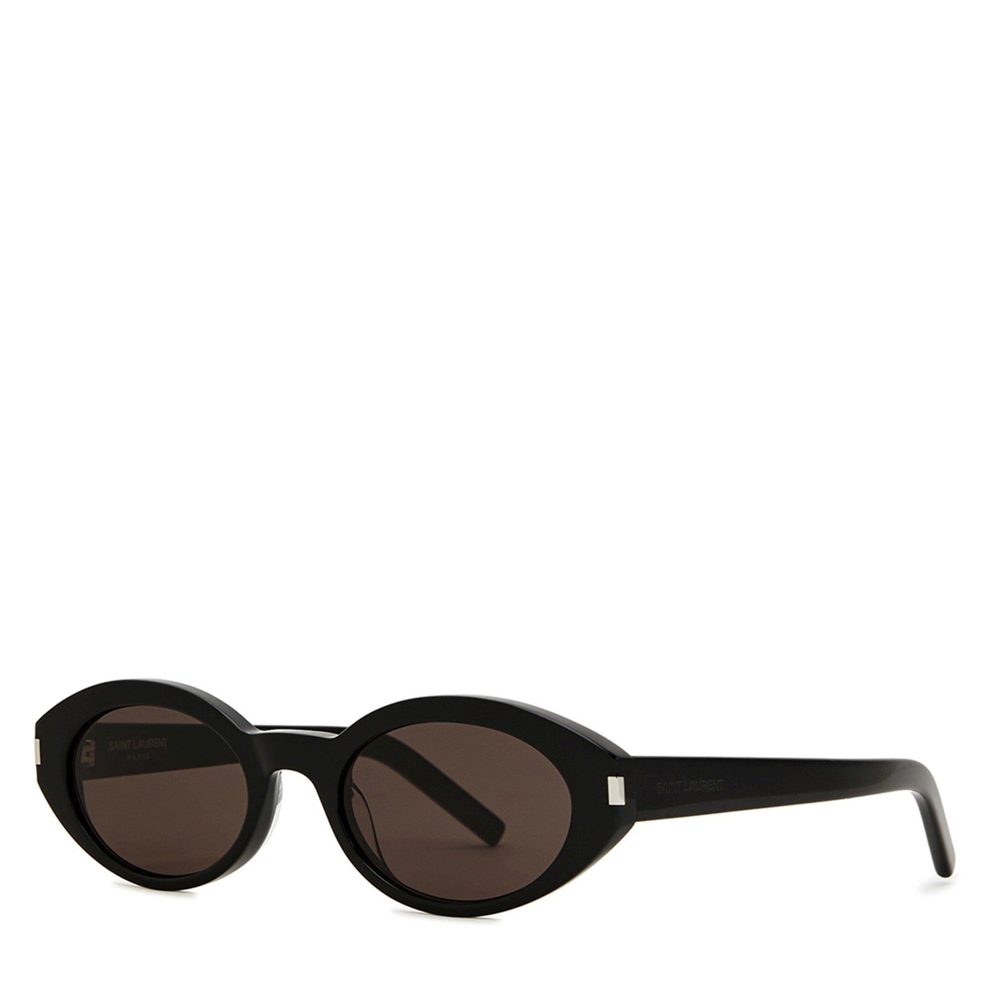 BLACK - Saint Laurent - SL F OVAL SG - 1