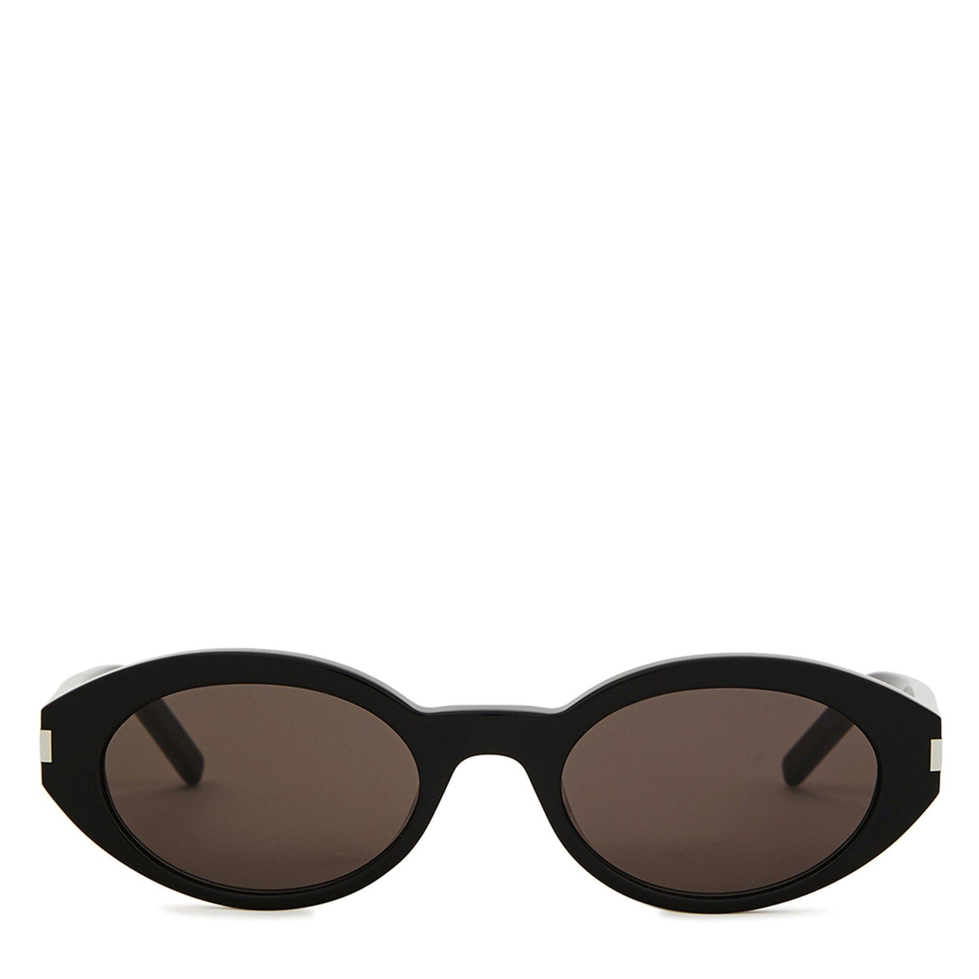 BLACK - Saint Laurent - SL F OVAL SG - 2