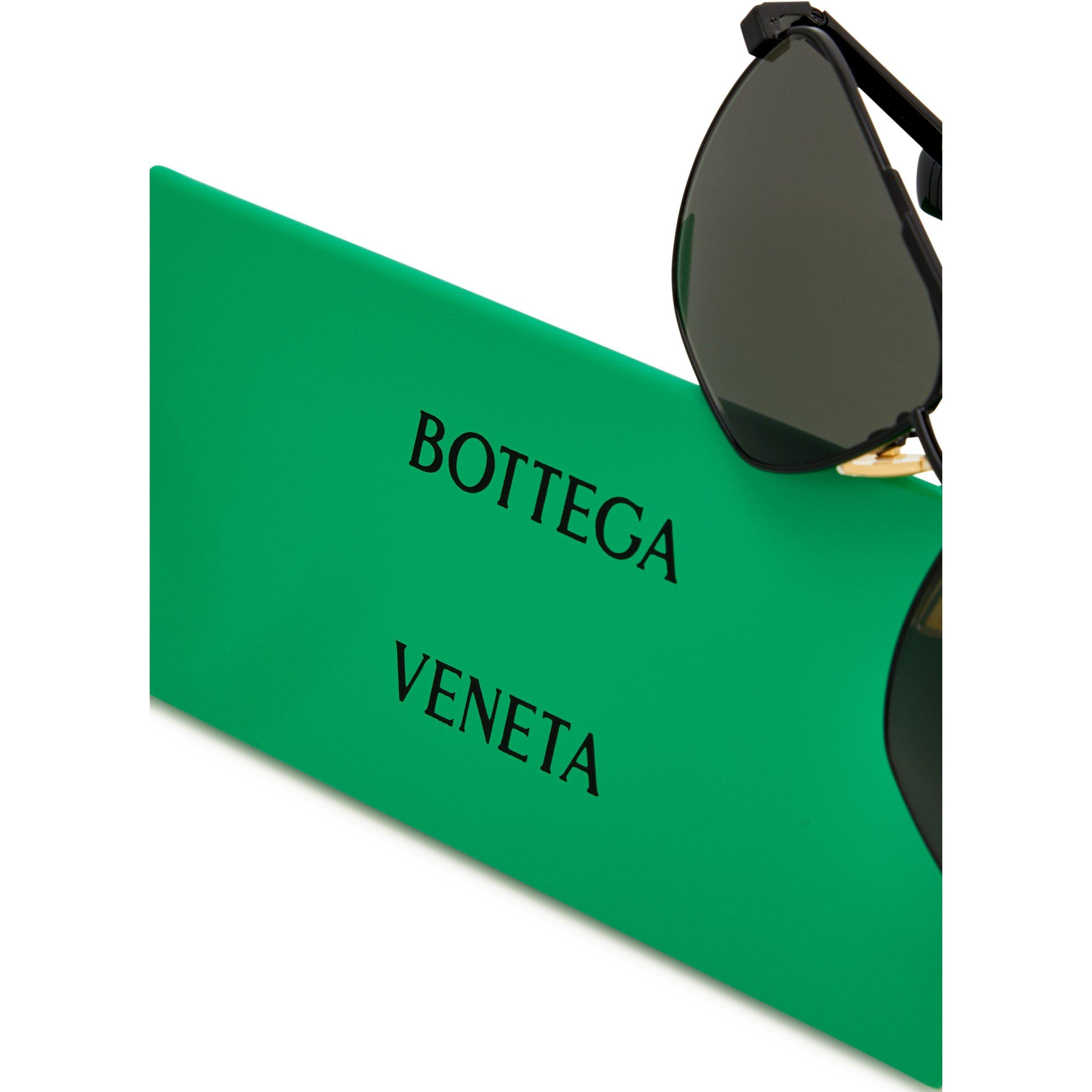BLACK - Bottega Veneta - BV M HEXAGONAL METAL SG - 4