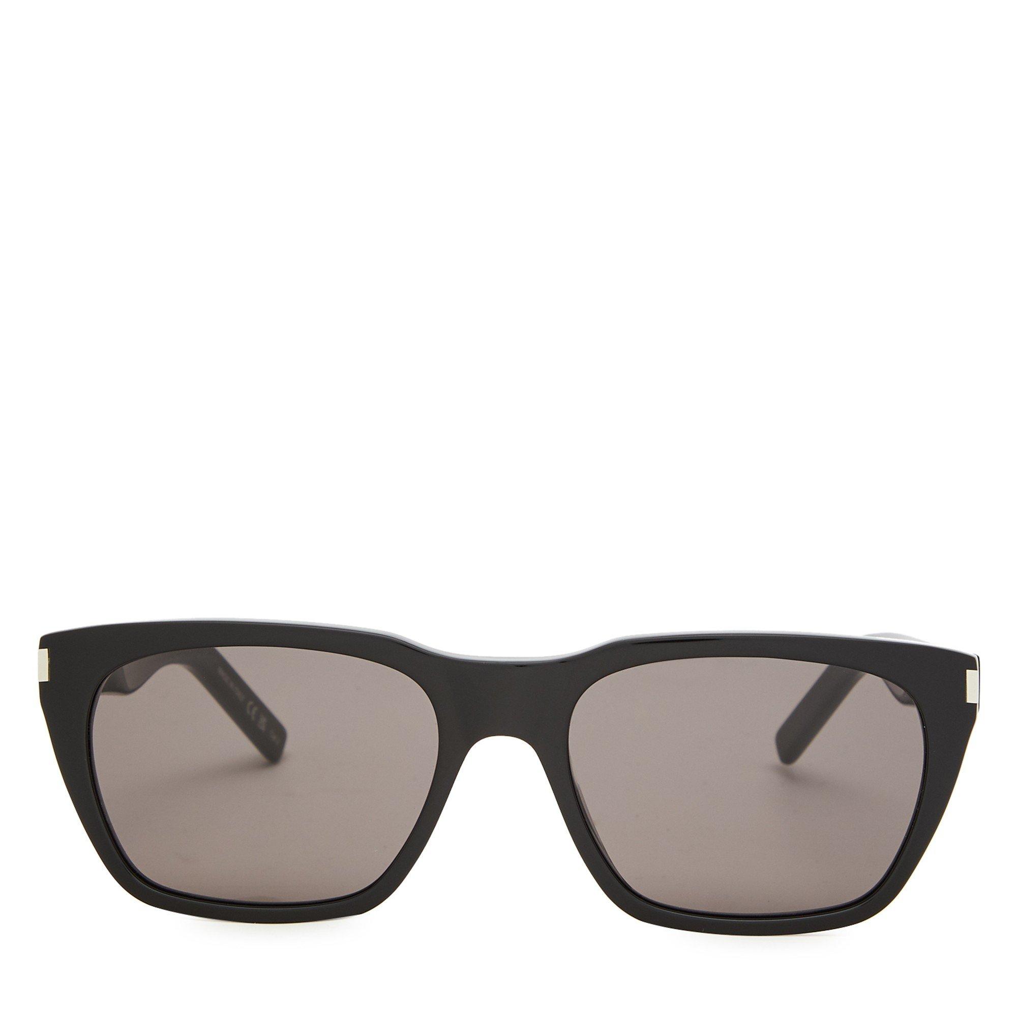 BLACK - Saint Laurent - SL M CAT EYE ACETATE SG - 2