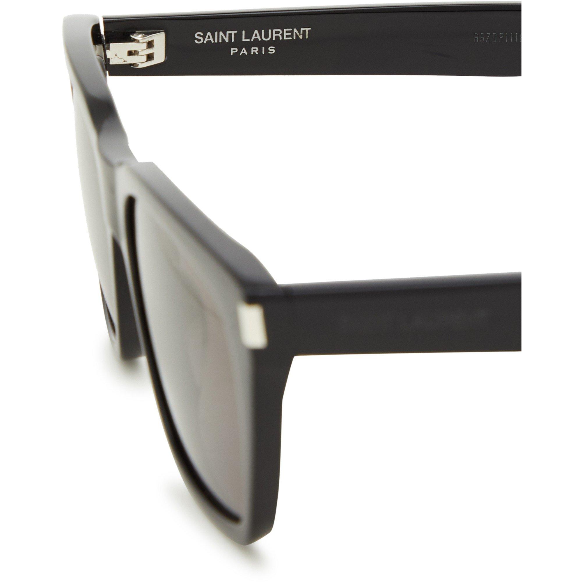 BLACK - Saint Laurent - SL M CAT EYE ACETATE SG - 3
