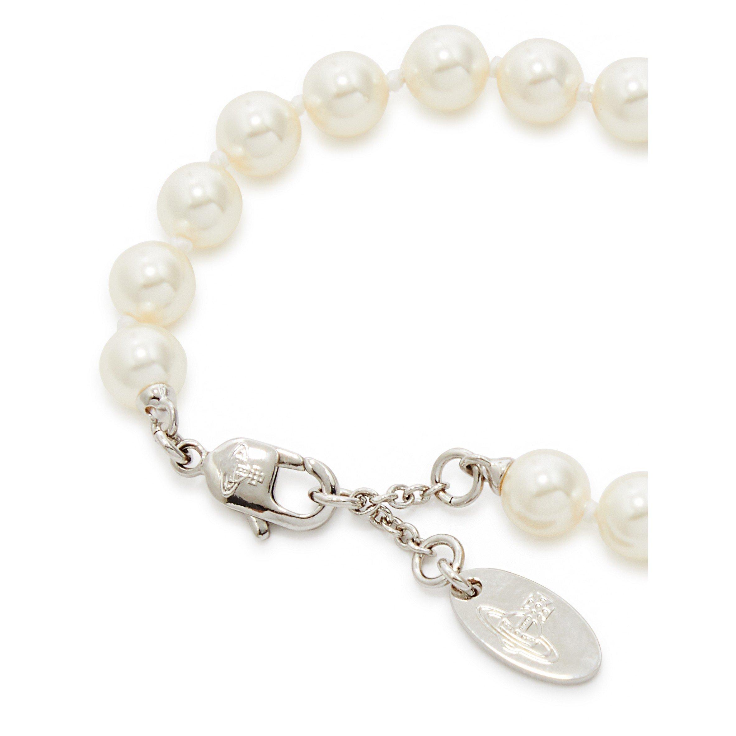 PEARL AND OTHER - Vivienne Westwood - LUCRECE PEARL SAFETY PIN BRCLT - 4