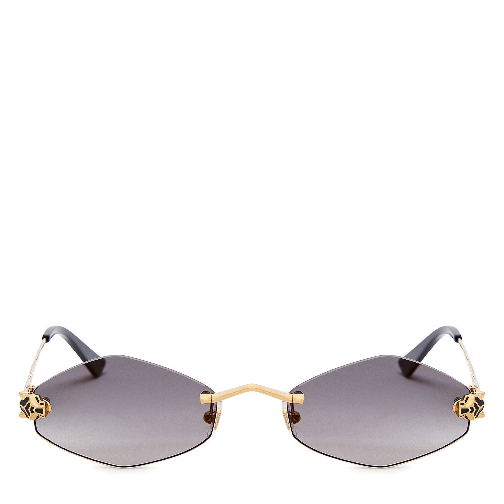 GOLD AND OTHER - Cartier - CTR W RIMLESS OVAL SG - 2