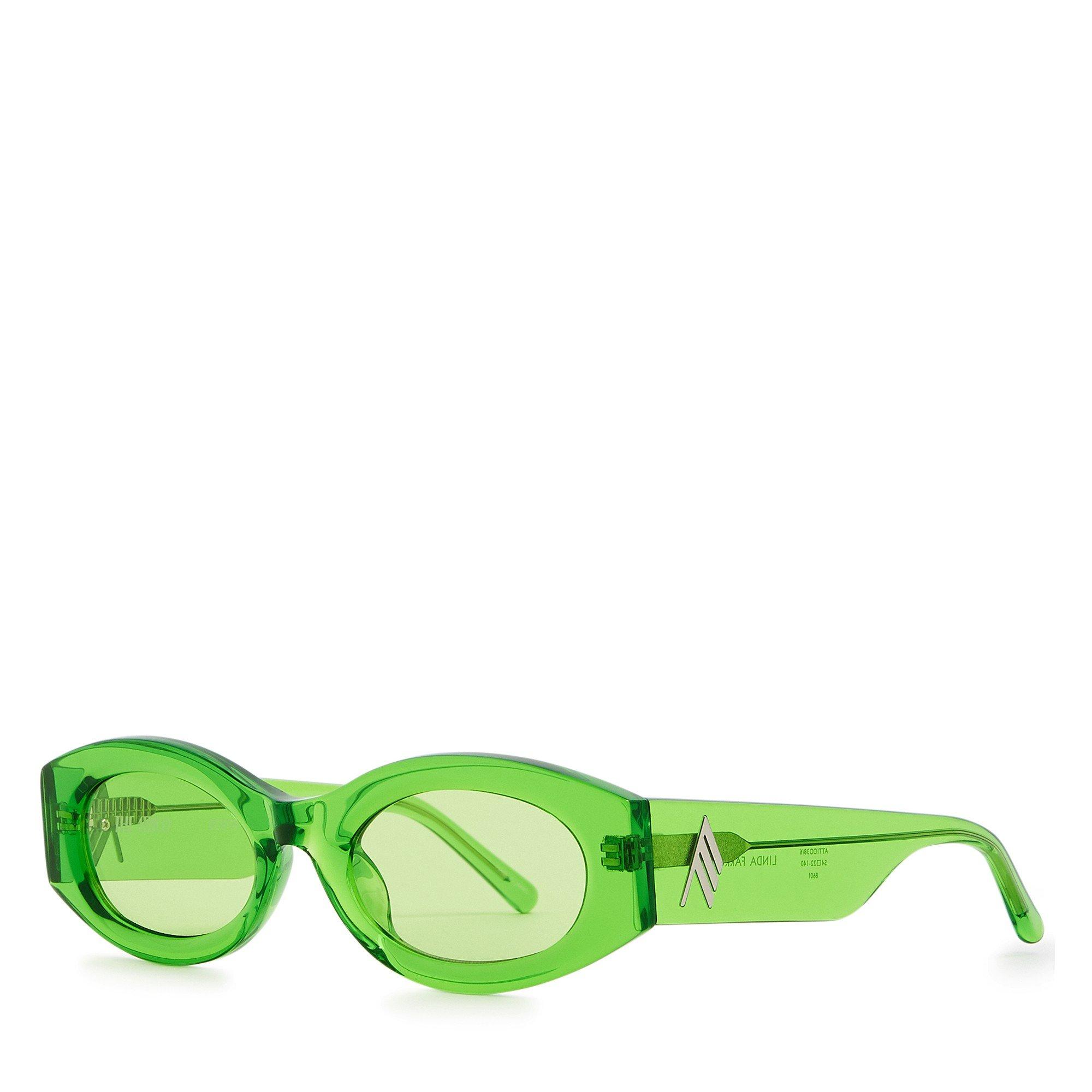 GREEN - Linda Farrow - LFXAT F BERTA OVAL SG