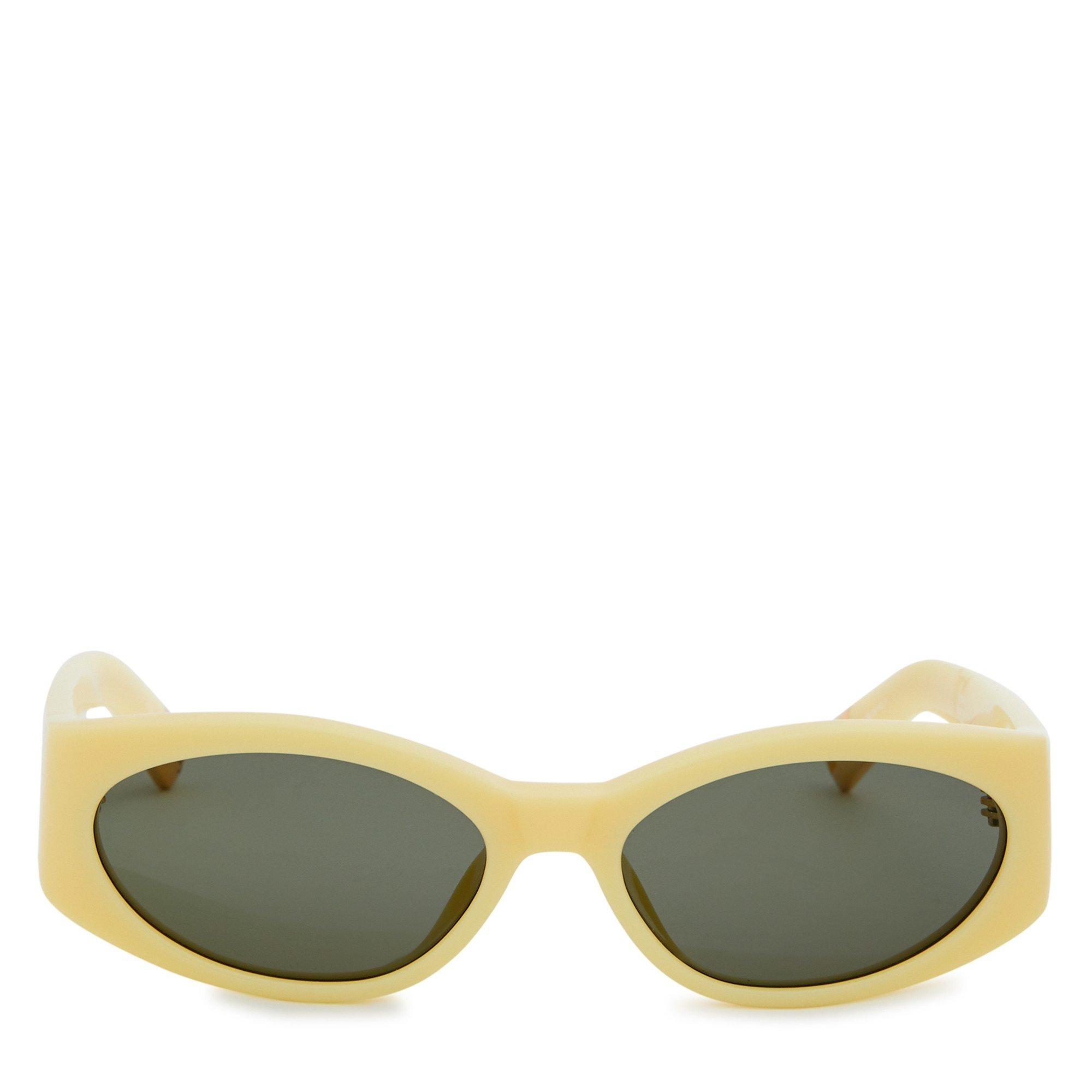 YELLOW AND OTHE - Linda Farrow x Jacquemus - OVALO ACETATE LFXJ SUNGLASSES - 2