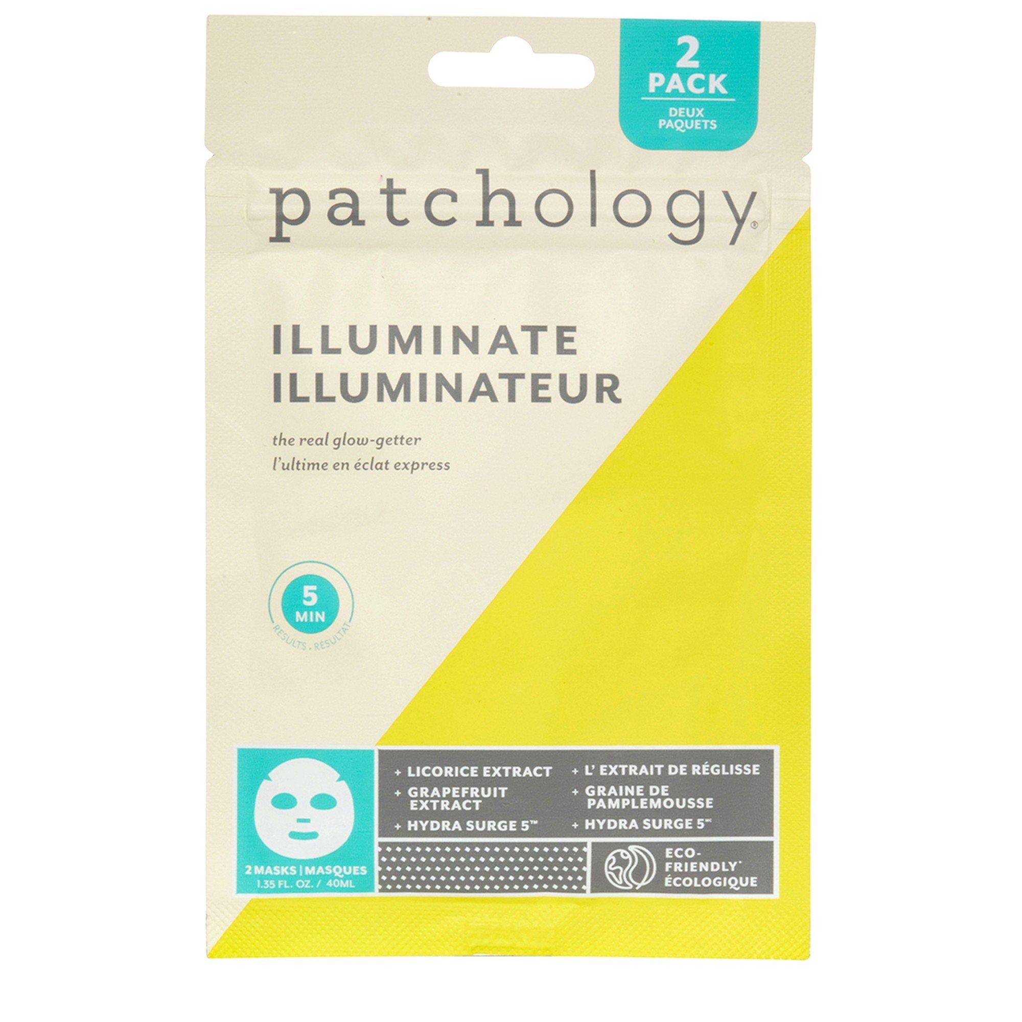 Not Applicable - Patchology - ILLUMINATE SHEET MASK 2-P - 1