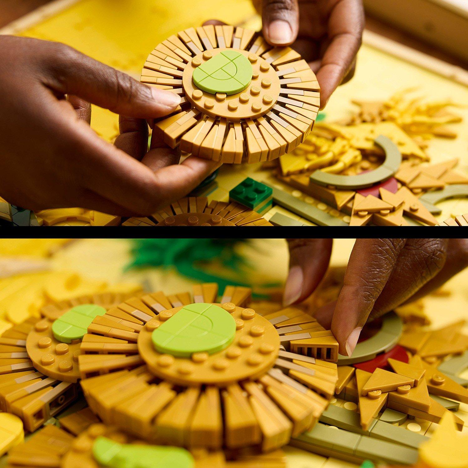 Multi - LEGO - VVG Sunflowers Lego Building Blocks - 11