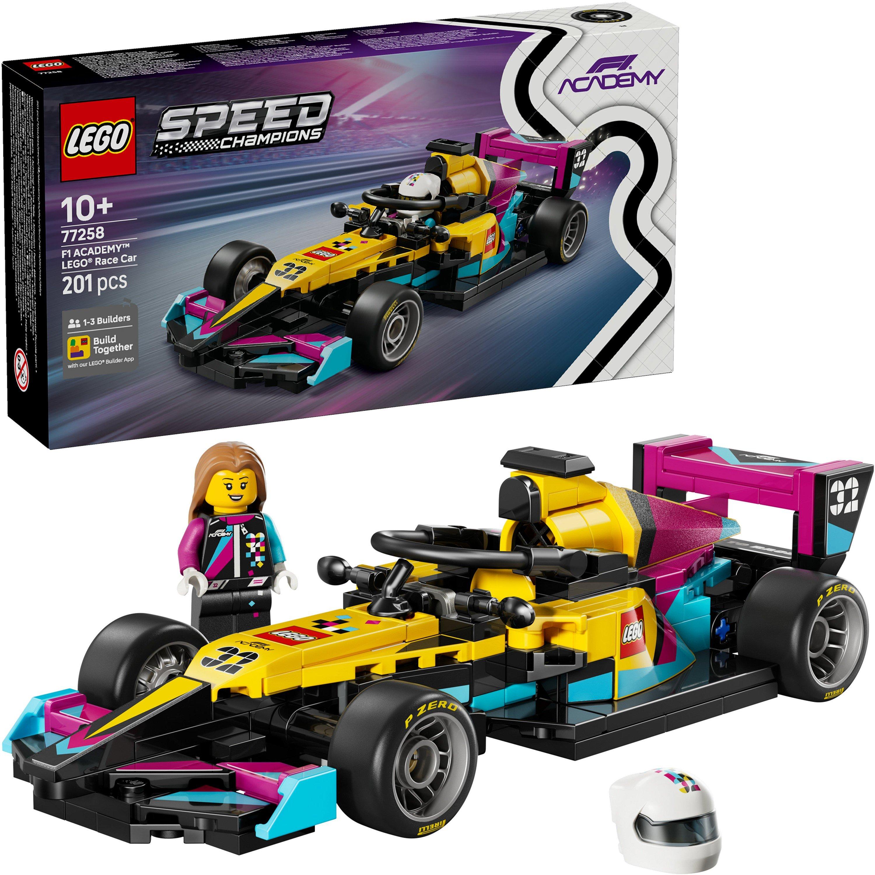 F1 Academy - LEGO - Speed Champions F1 ACADEMY LEGO Race Car Toy - 77258 - 1