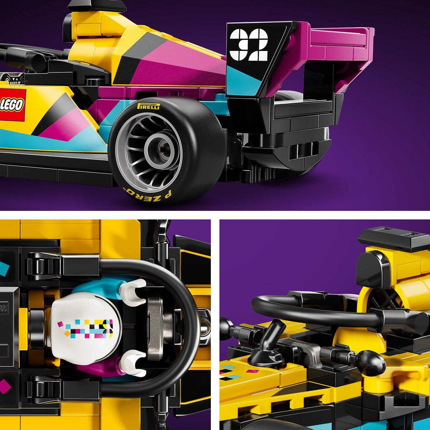 F1 Academy - LEGO - Speed Champions F1 ACADEMY LEGO Race Car Toy - 77258 - 11
