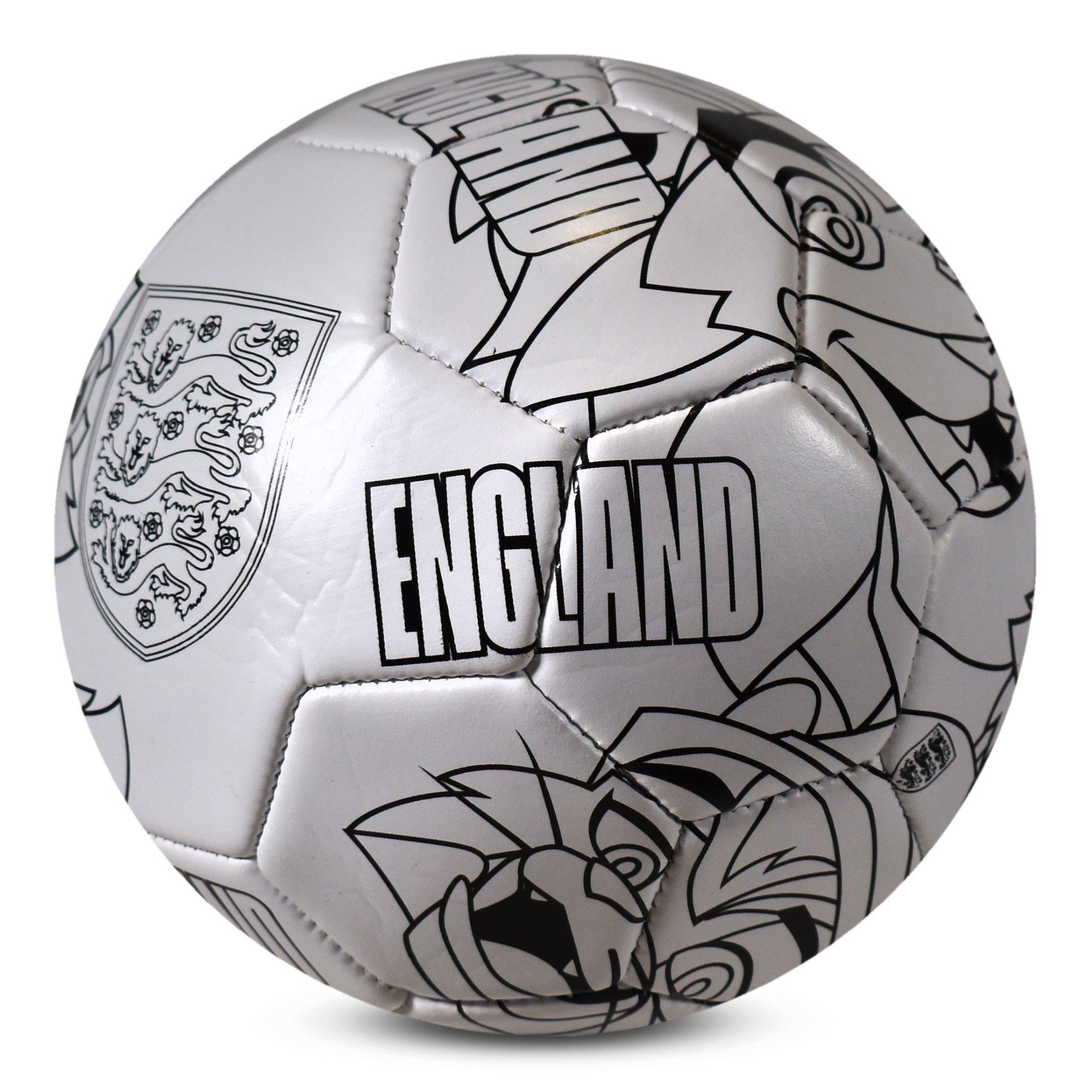 Angleterre - Team - Mini Colour In Football Supporter Set - 2