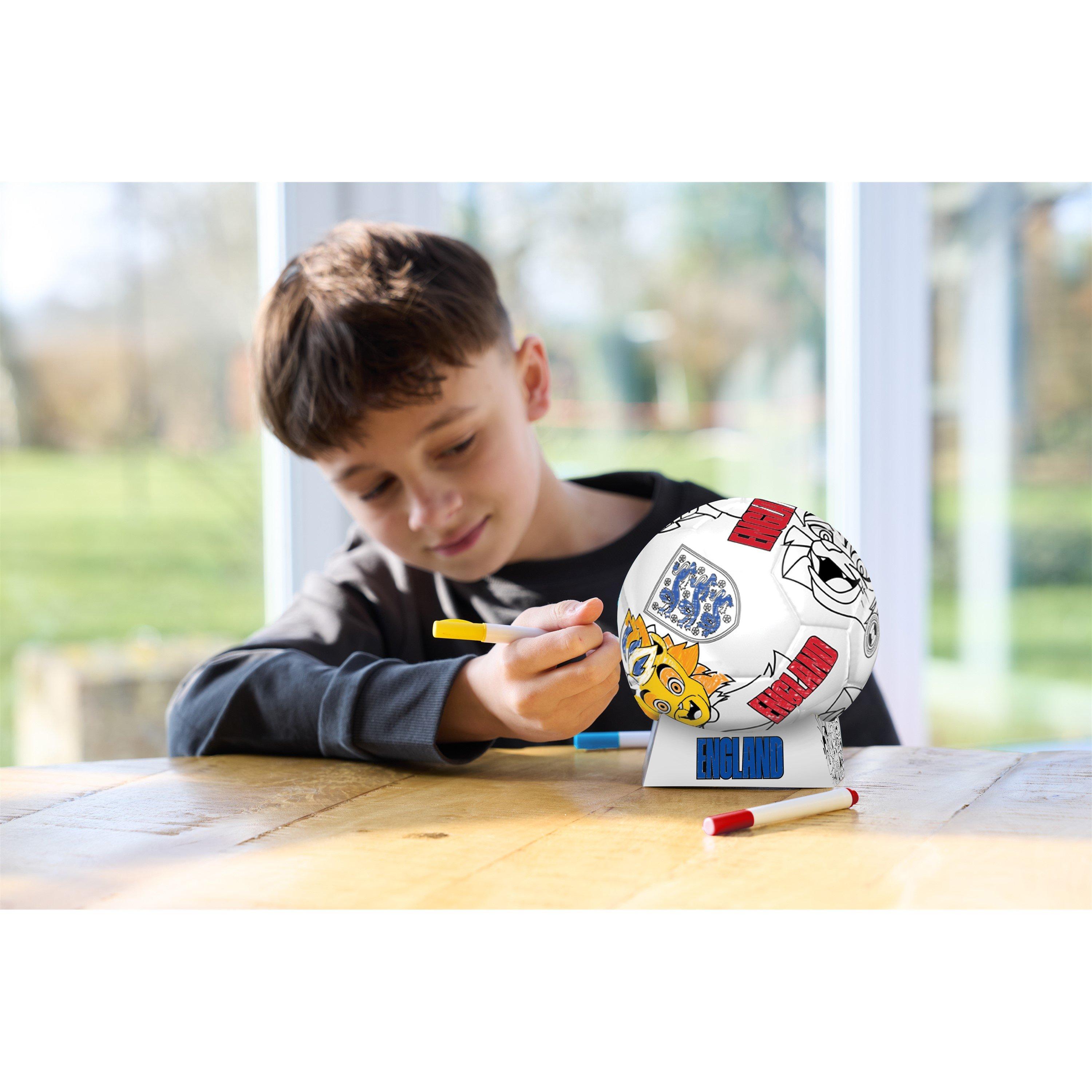 Angleterre - Team - Mini Colour In Football Supporter Set - 4