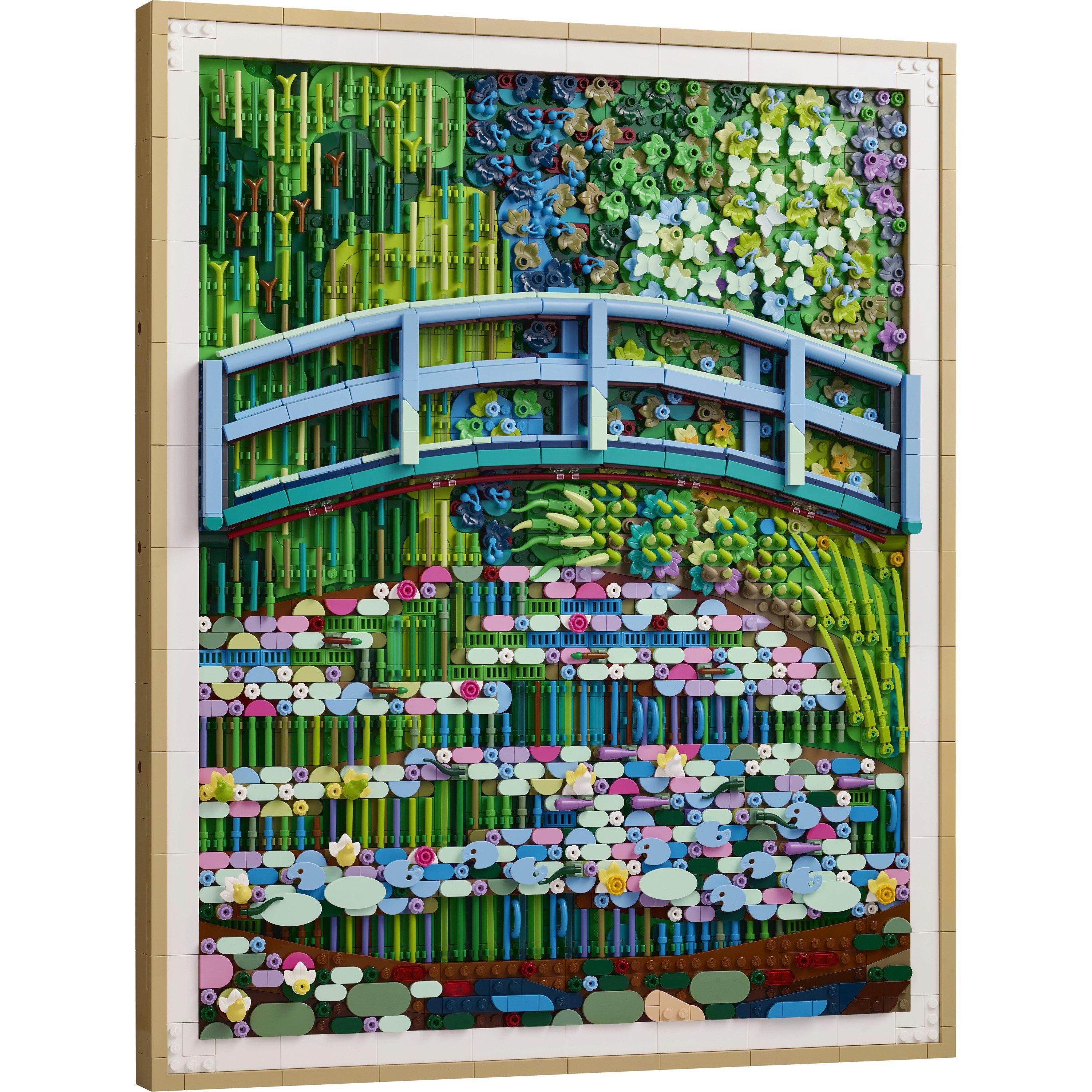 Claude Monet - LEGO - Art 31220 Claude Monet – Bridge over a Pond of Water Lilies - 2