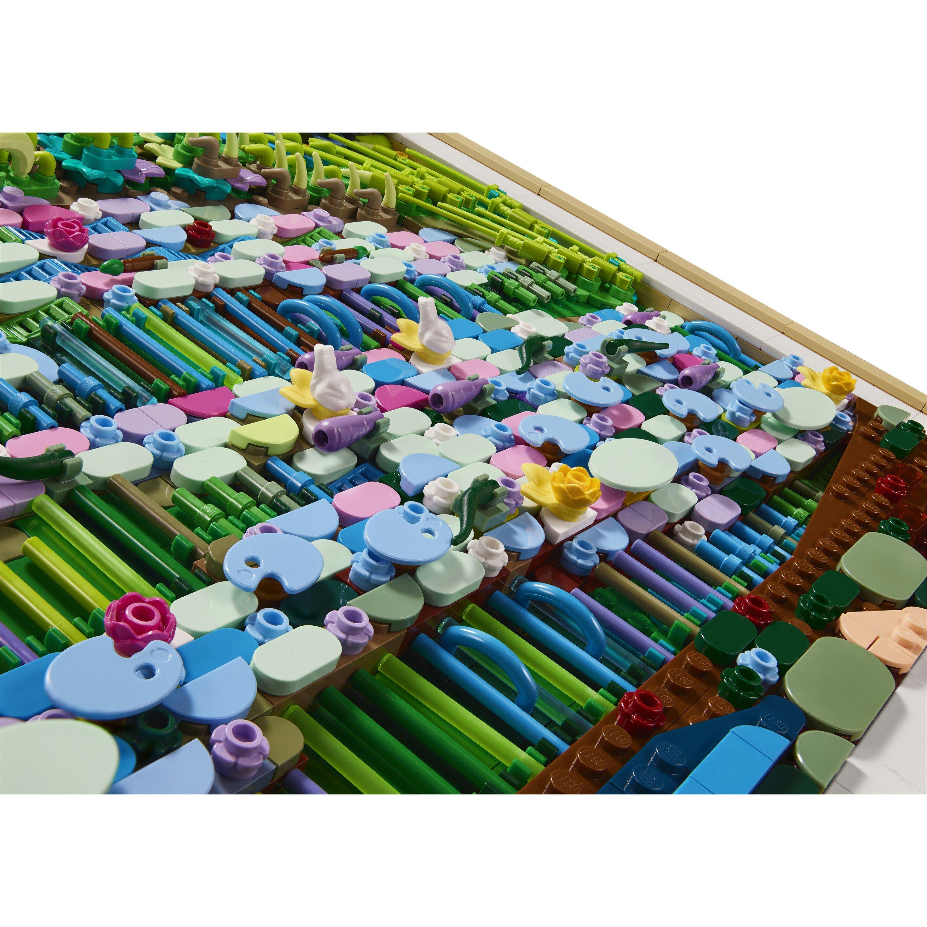 Claude Monet - LEGO - Art 31220 Claude Monet – Bridge over a Pond of Water Lilies - 14