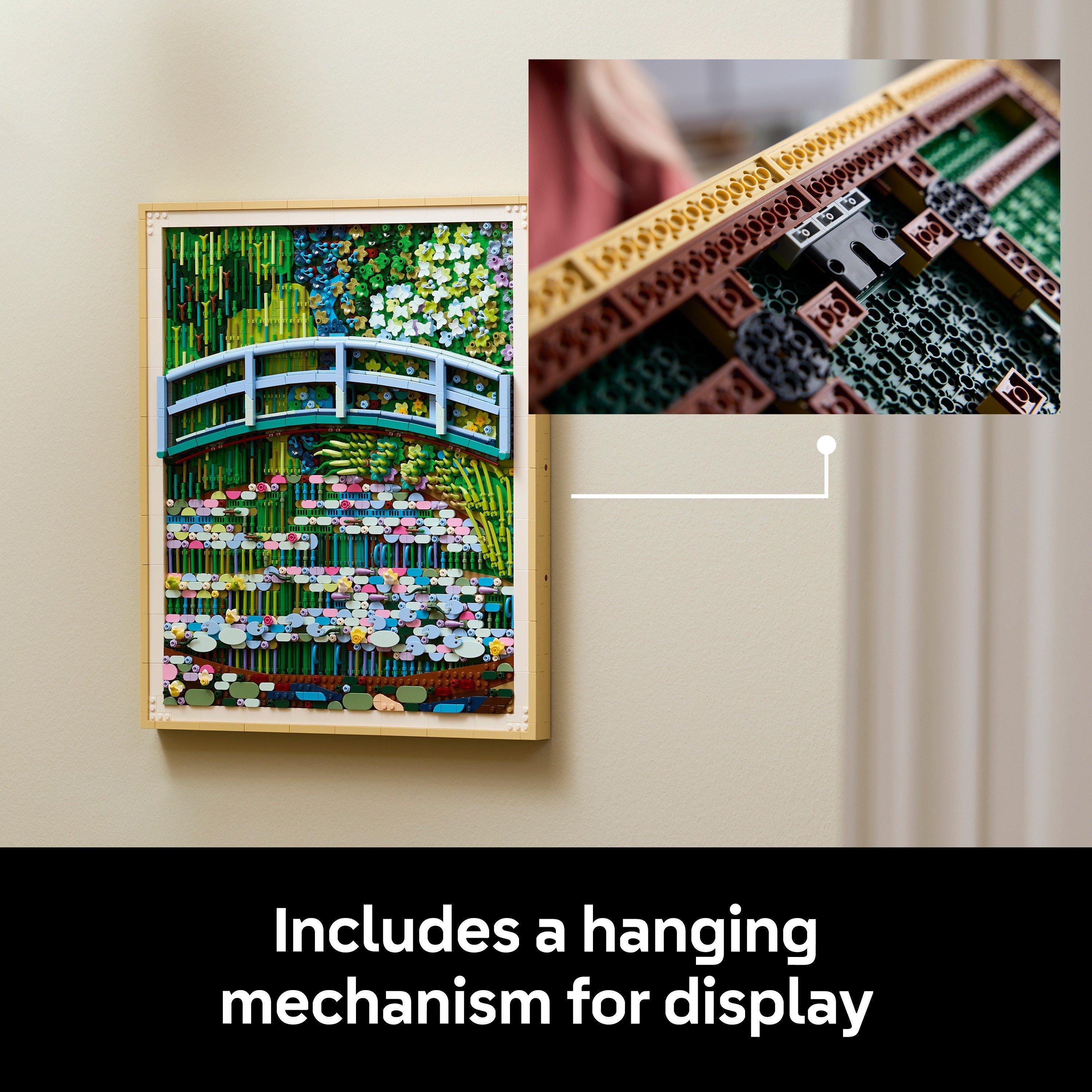 Claude Monet - LEGO - Art 31220 Claude Monet – Bridge over a Pond of Water Lilies - 7