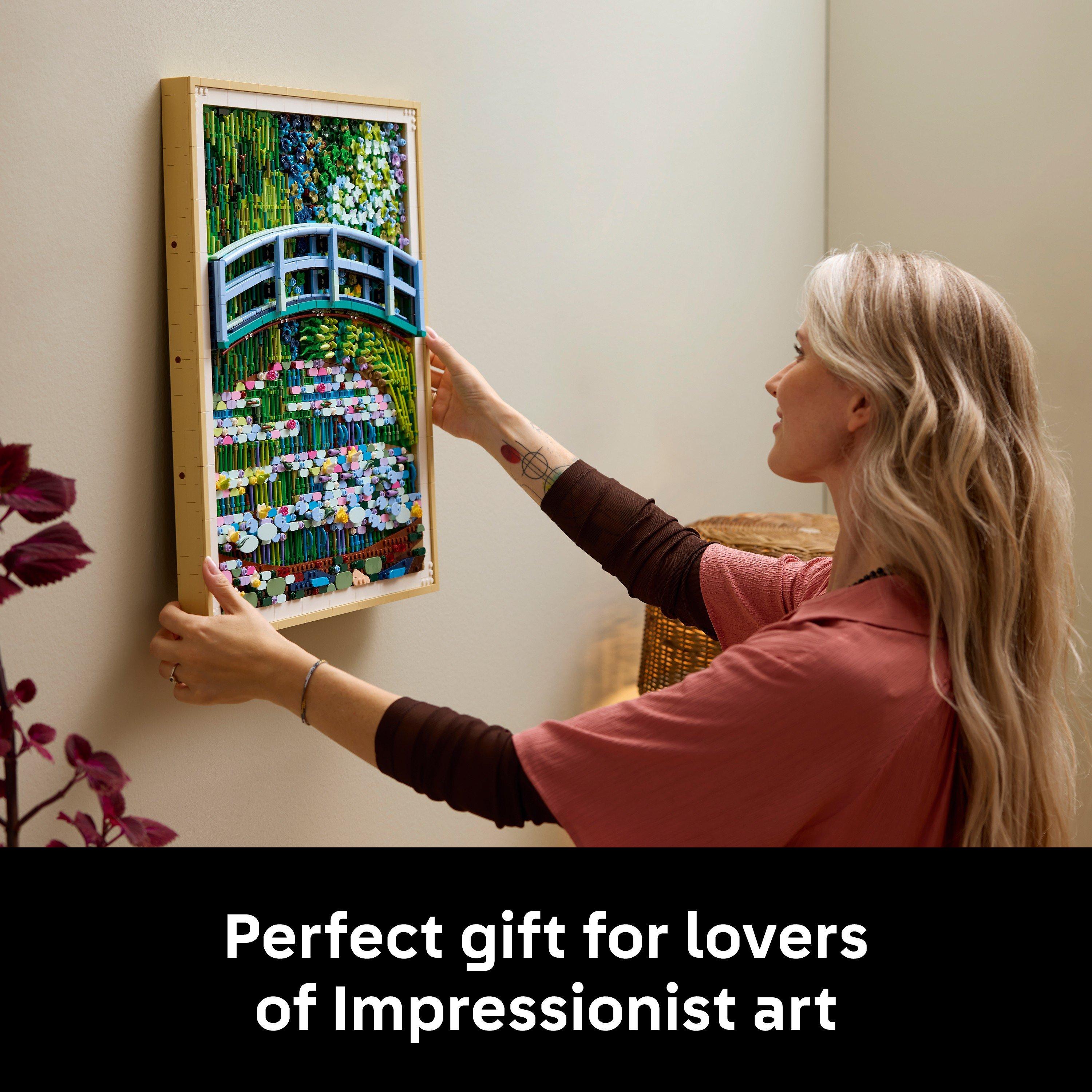 Claude Monet - LEGO - Art 31220 Claude Monet – Bridge over a Pond of Water Lilies - 8