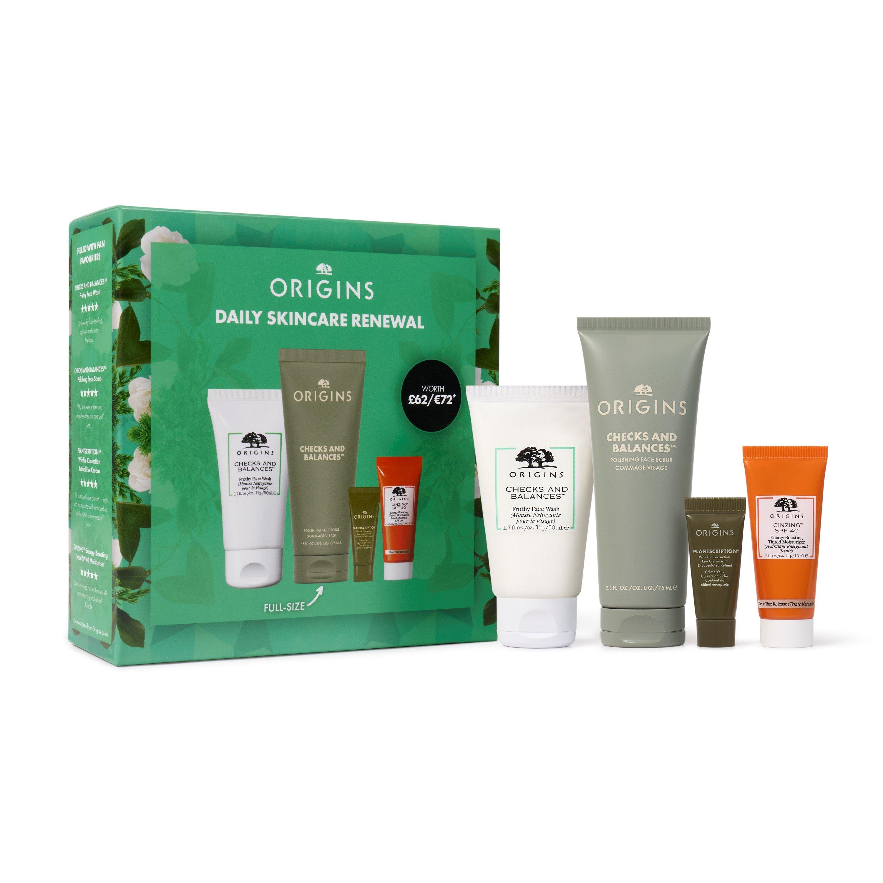 None - Origins - Daily Skincare Renewal Gift Set