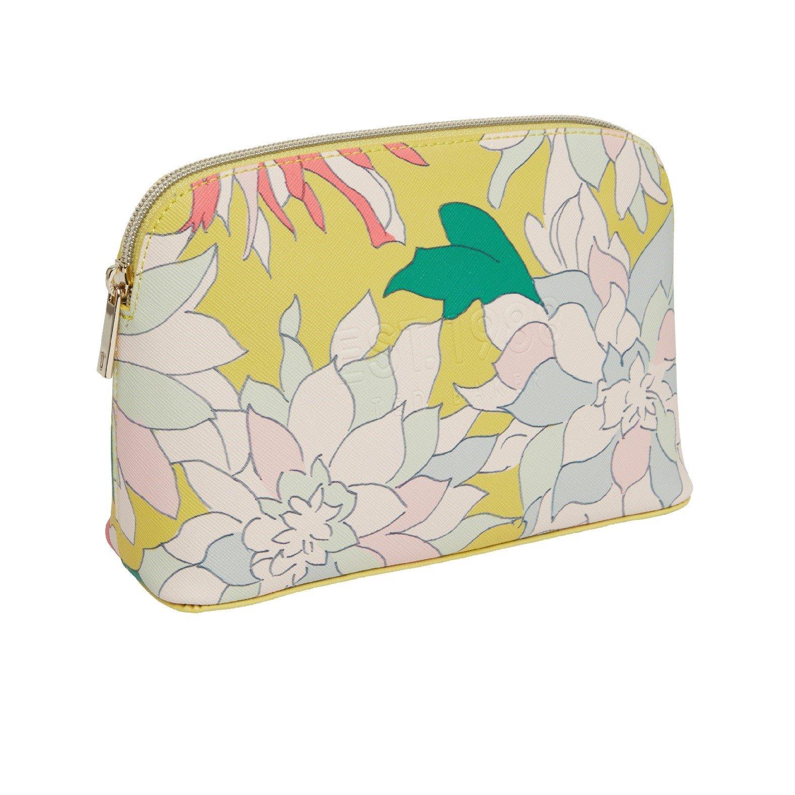 Yellow - Ted Baker - Flowrie Makeup Bag - 1