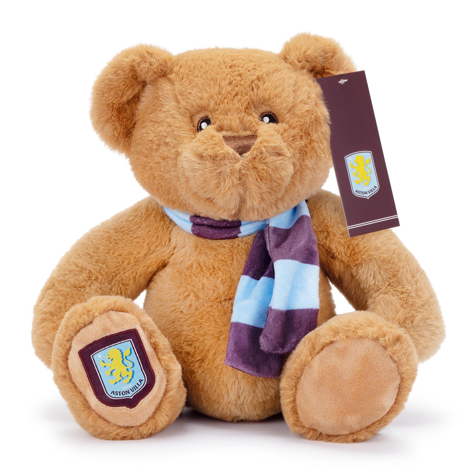 Aston Villa FC - Team - Football Licensed Supersoft Classic Bear 25 cm - 5