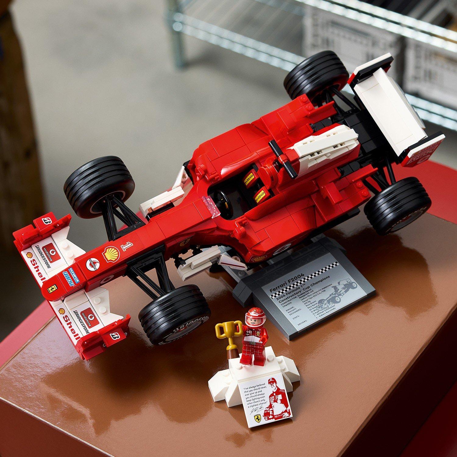 Formula 1 - LEGO - Icons Ferrari F2004 & Michael Schumacher Model Car 11375 - 13
