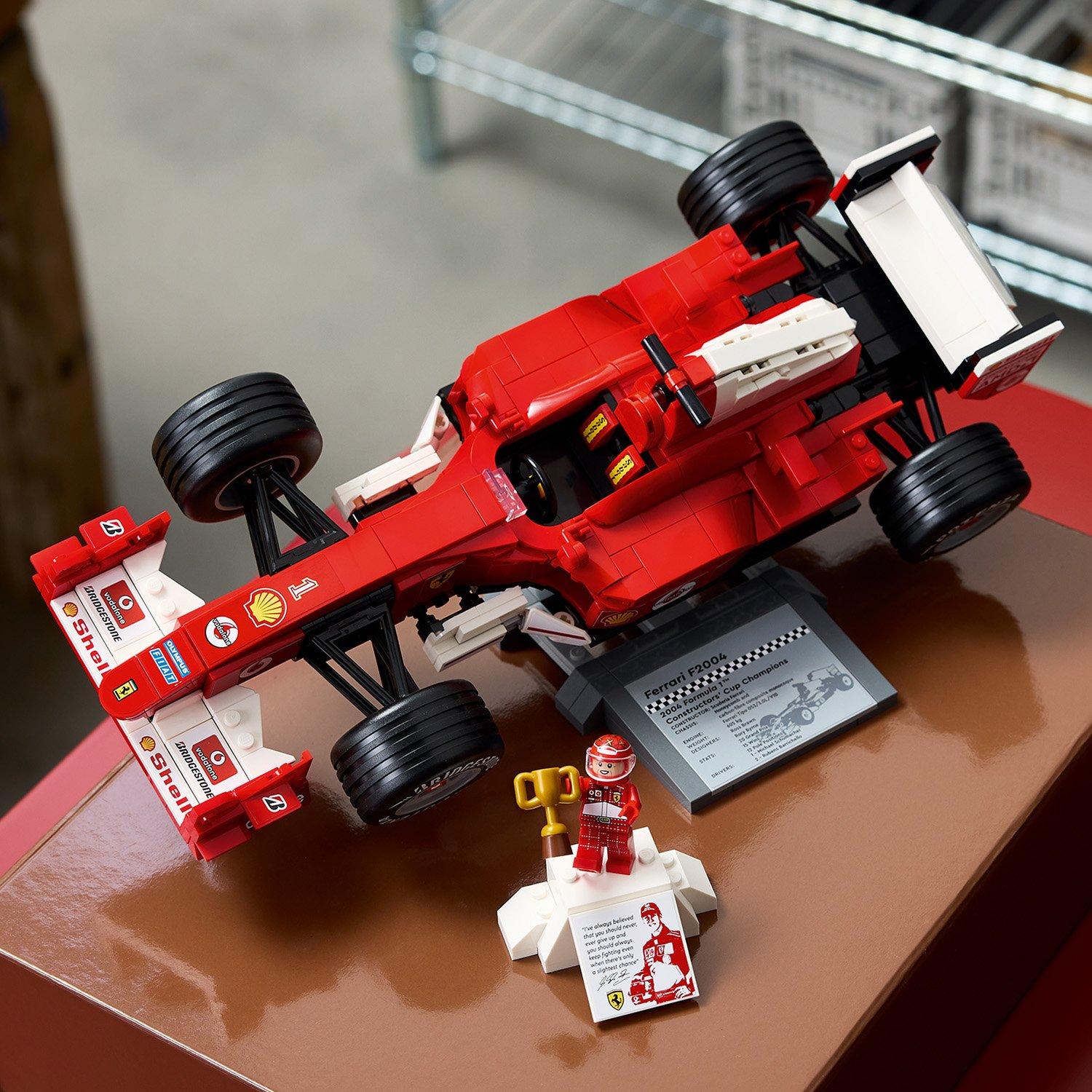 Formula 1 - LEGO - Icons Ferrari F2004 & Michael Schumacher Model Car 11375 - 3