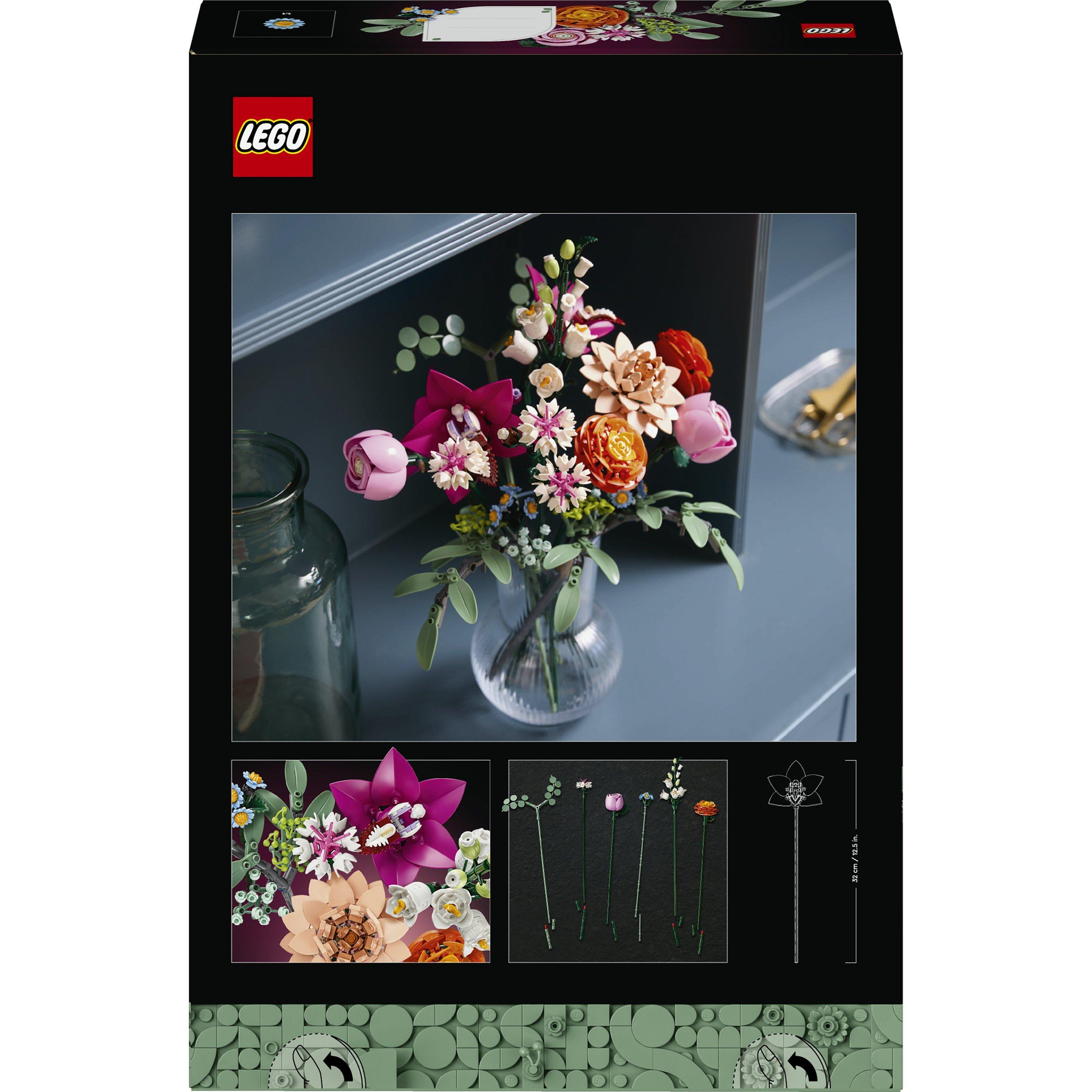 Botanicals - LEGO - Botanicals Pretty Pink Flower Bouquet Set 10342 - 10