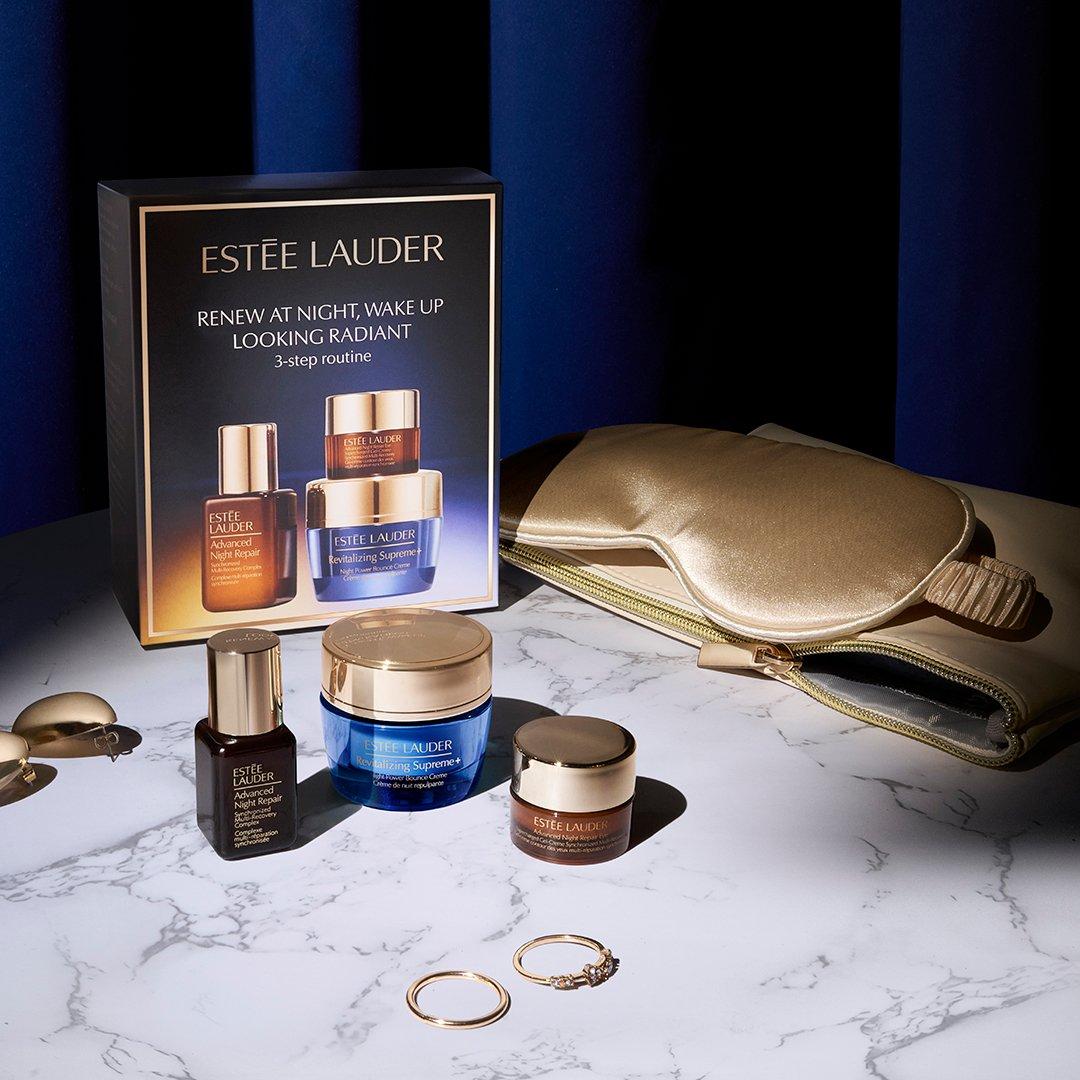 None - Estee Lauder - Own The Night Renew + Repair Skincare Gift Set - 2