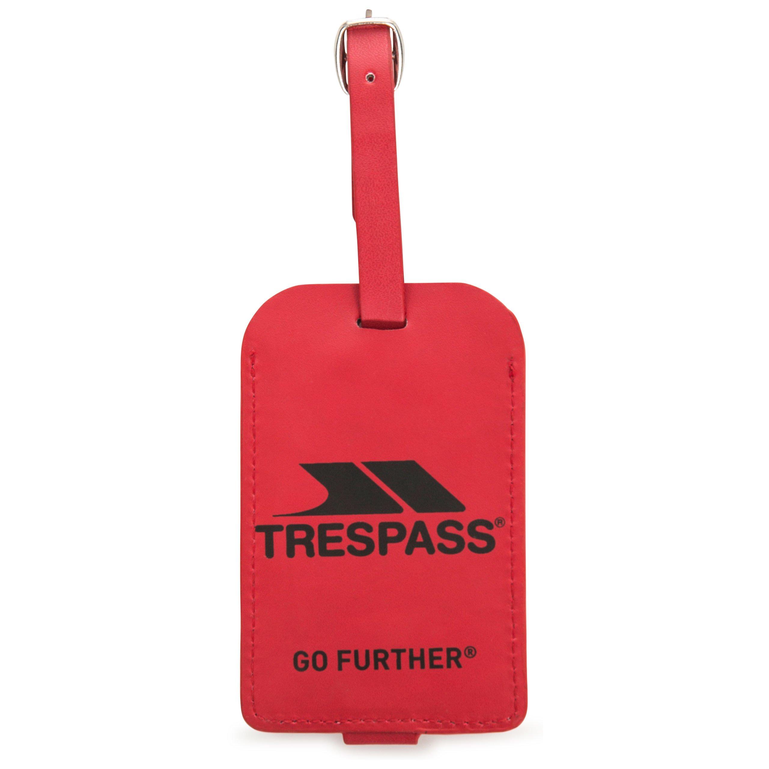 Trespass  Adults Luggage Tag - Red