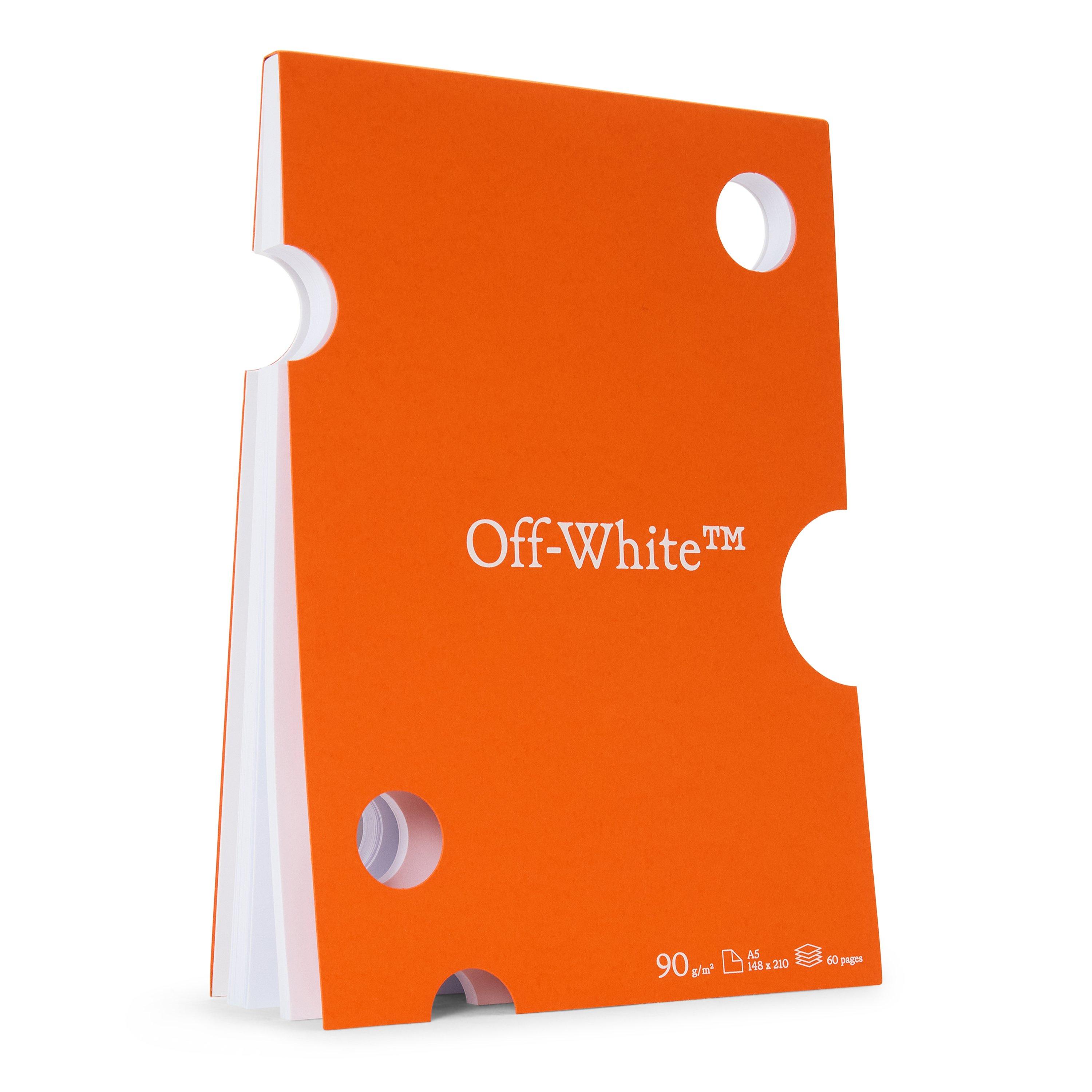 Orange White - Off White - Off Notepad 99 - 1