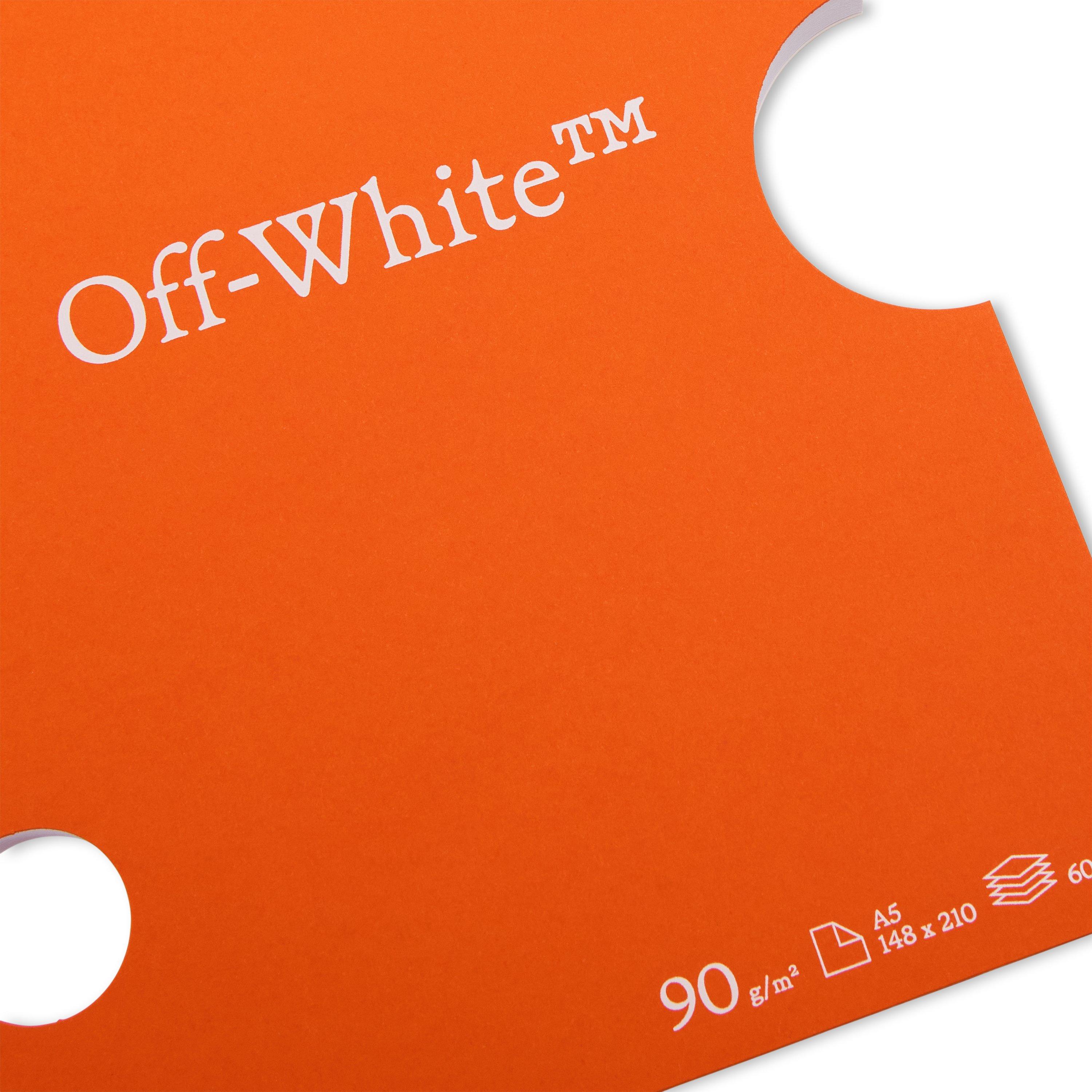 Orange White - Off White - Off Notepad 99 - 2