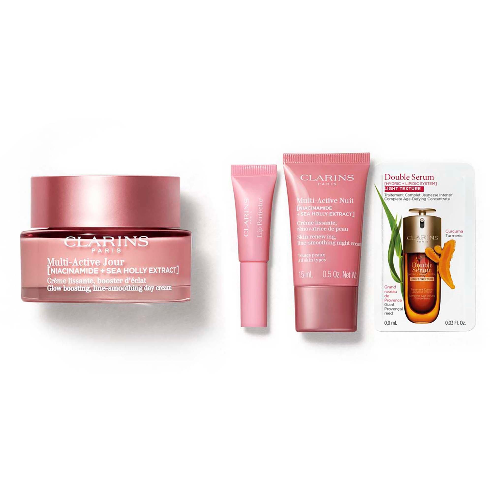 None - Clarins - Multi-Active Collection (Worth over £82) - 2