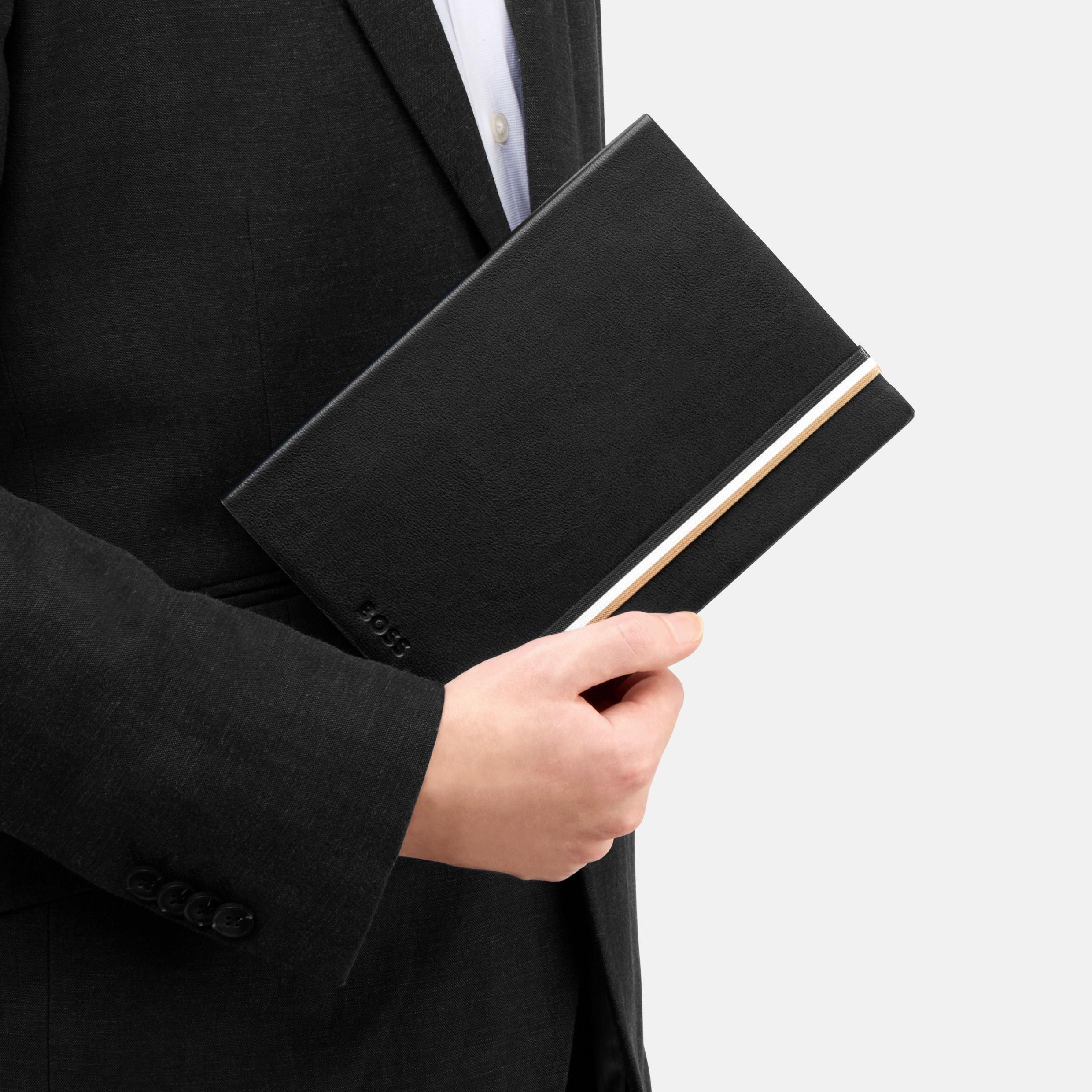 Brown Iconic - Boss - Men's Iconic Colour Design Notebook - 2