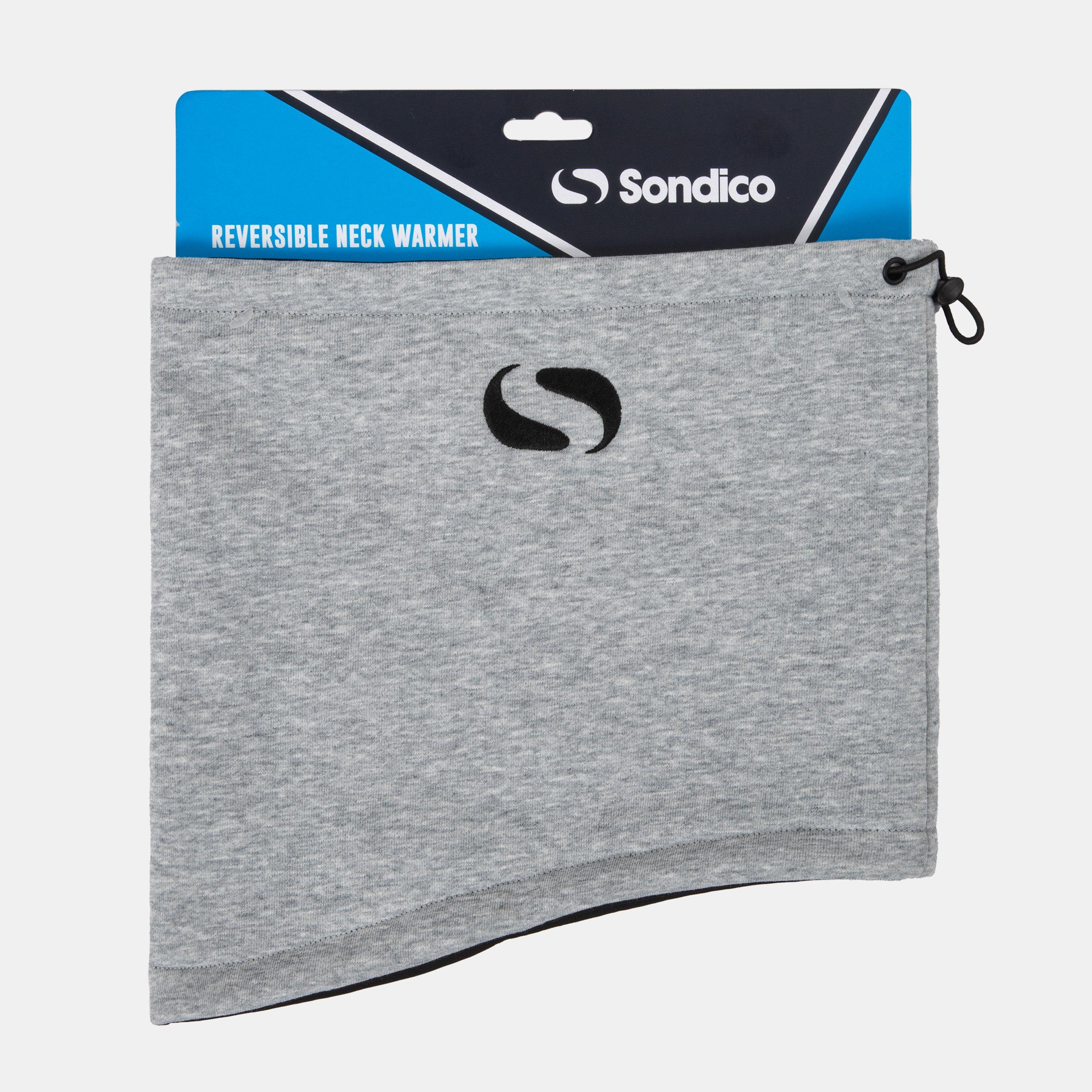 Grey/Black - Sondico - Cotton Plain Neckwarmer - 1