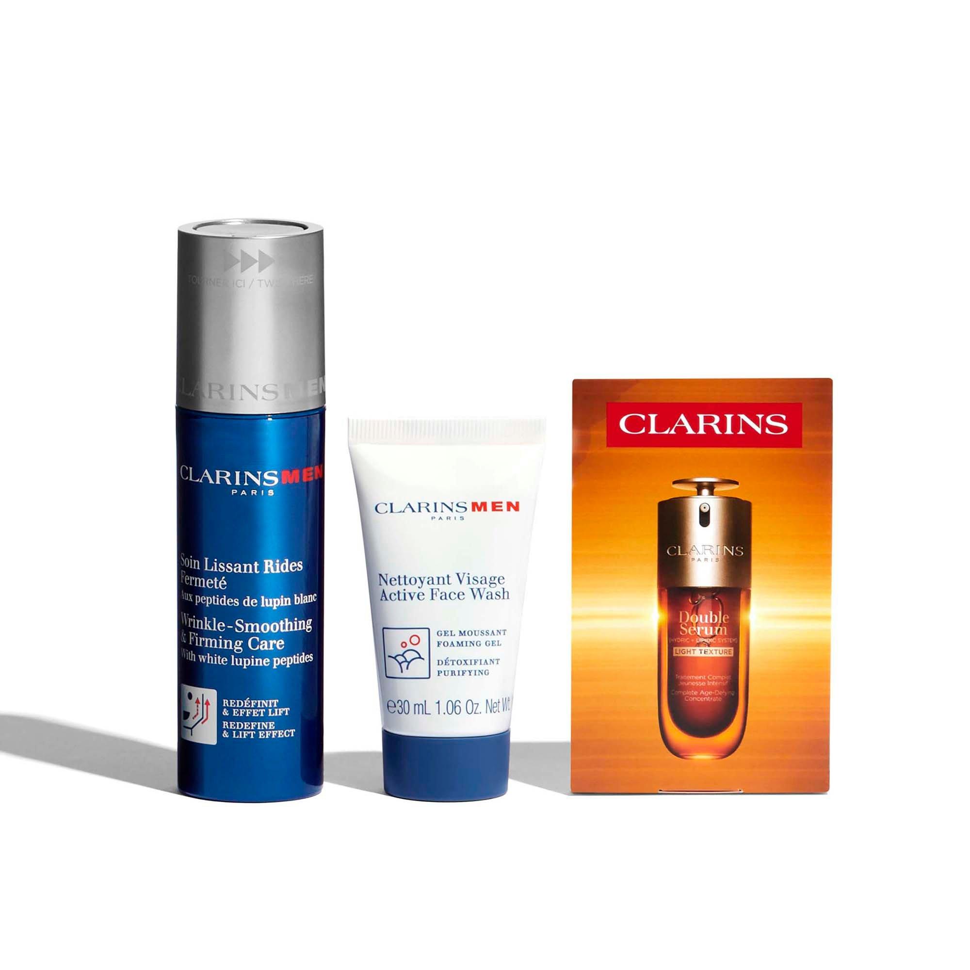 None - Clarins - ClarinsMen Age-Defying Essentials (Worth £51) - 2