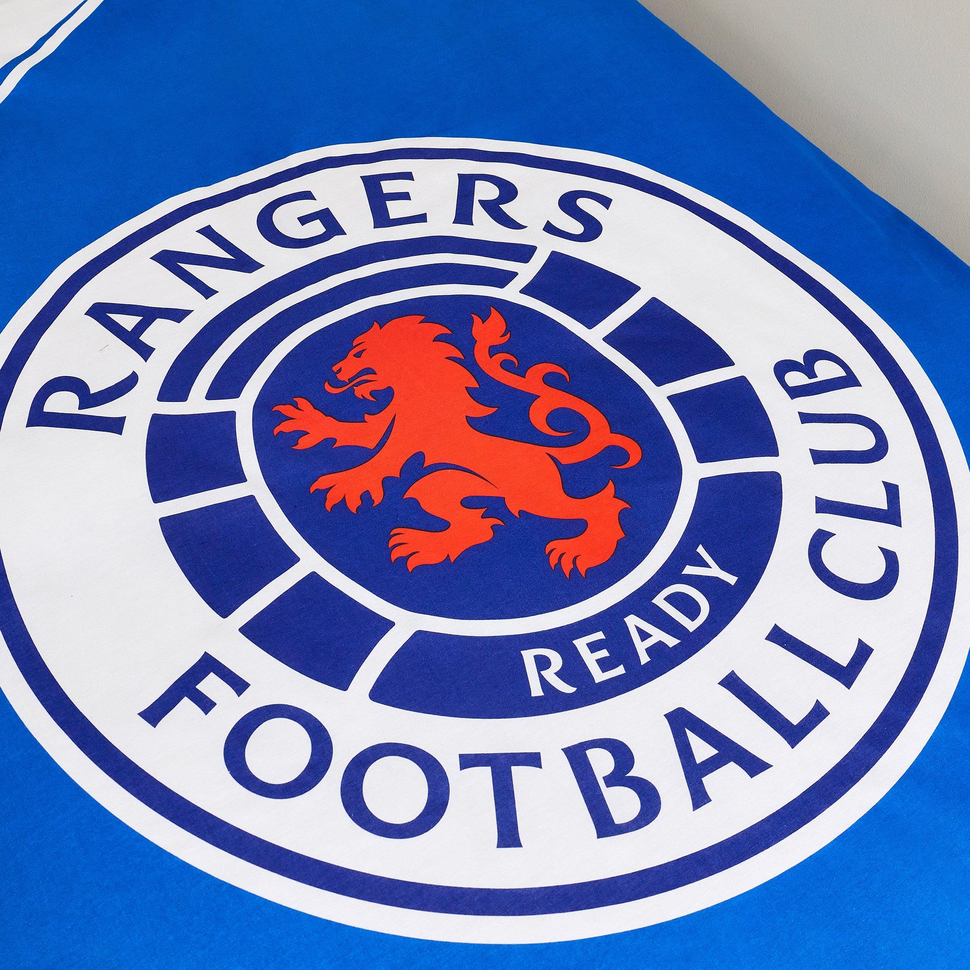 Rangers FC - Team - Football Officially Licensed Single Bedding Set - 5
