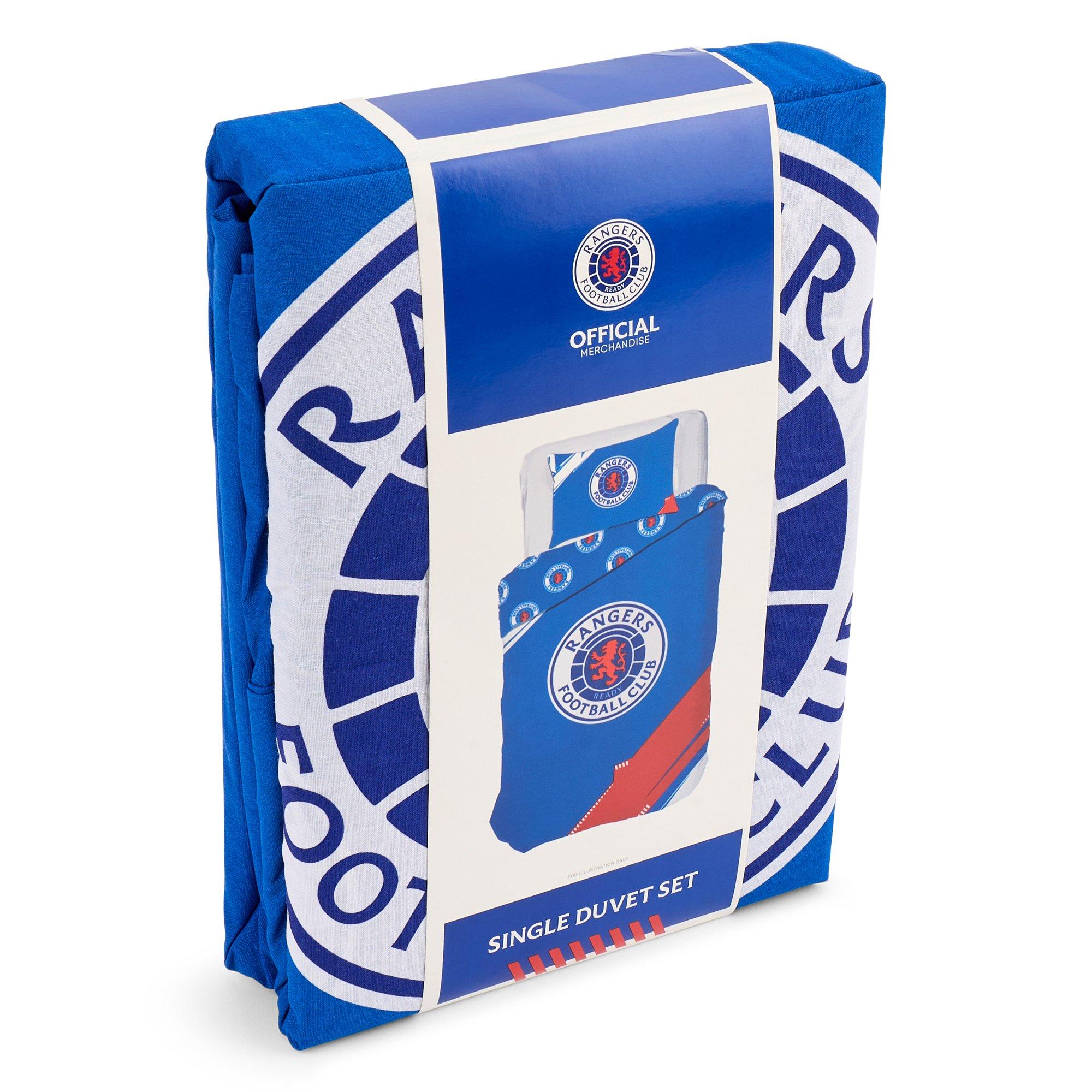 Rangers FC - Team - Football Officially Licensed Single Bedding Set - 7