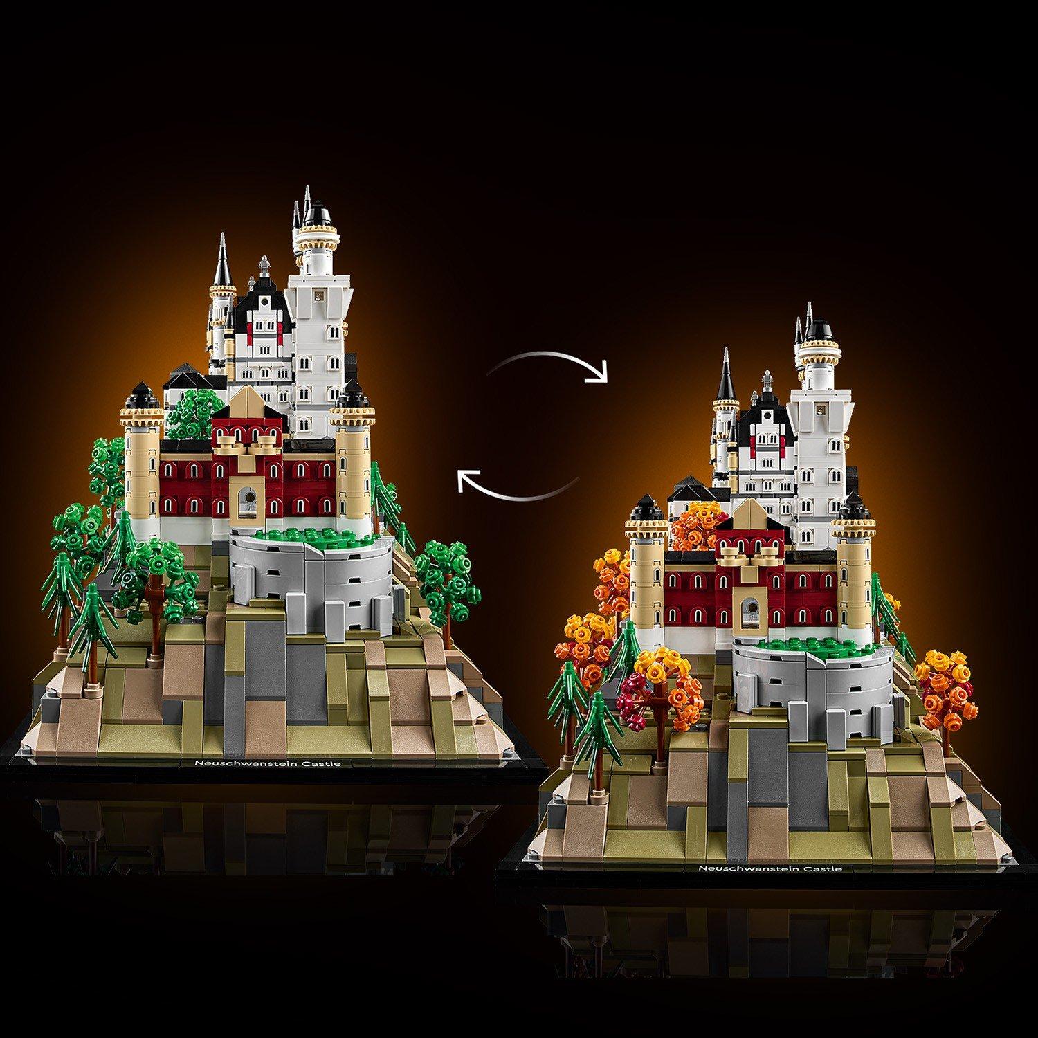 TBC - LEGO - LEGO® Architecture 21063 Neuschwanstein Castle Collectible Model Kit for Adults - 12