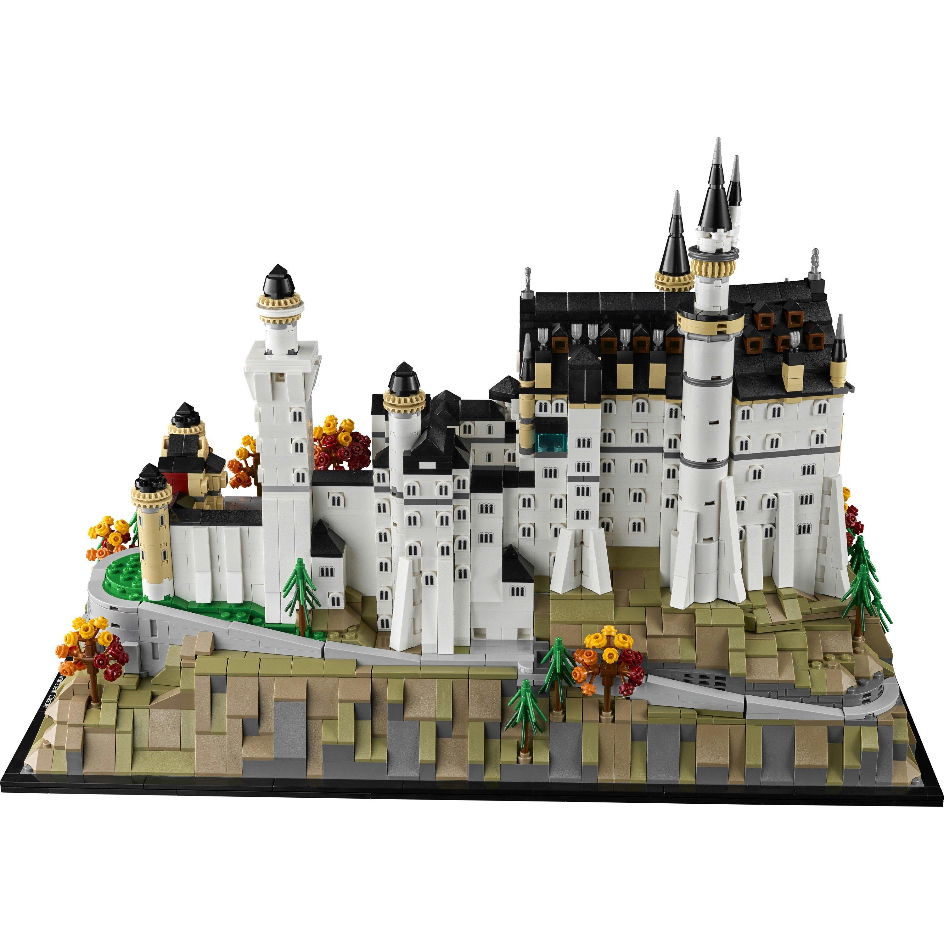 TBC - LEGO - LEGO® Architecture 21063 Neuschwanstein Castle Collectible Model Kit for Adults - 13