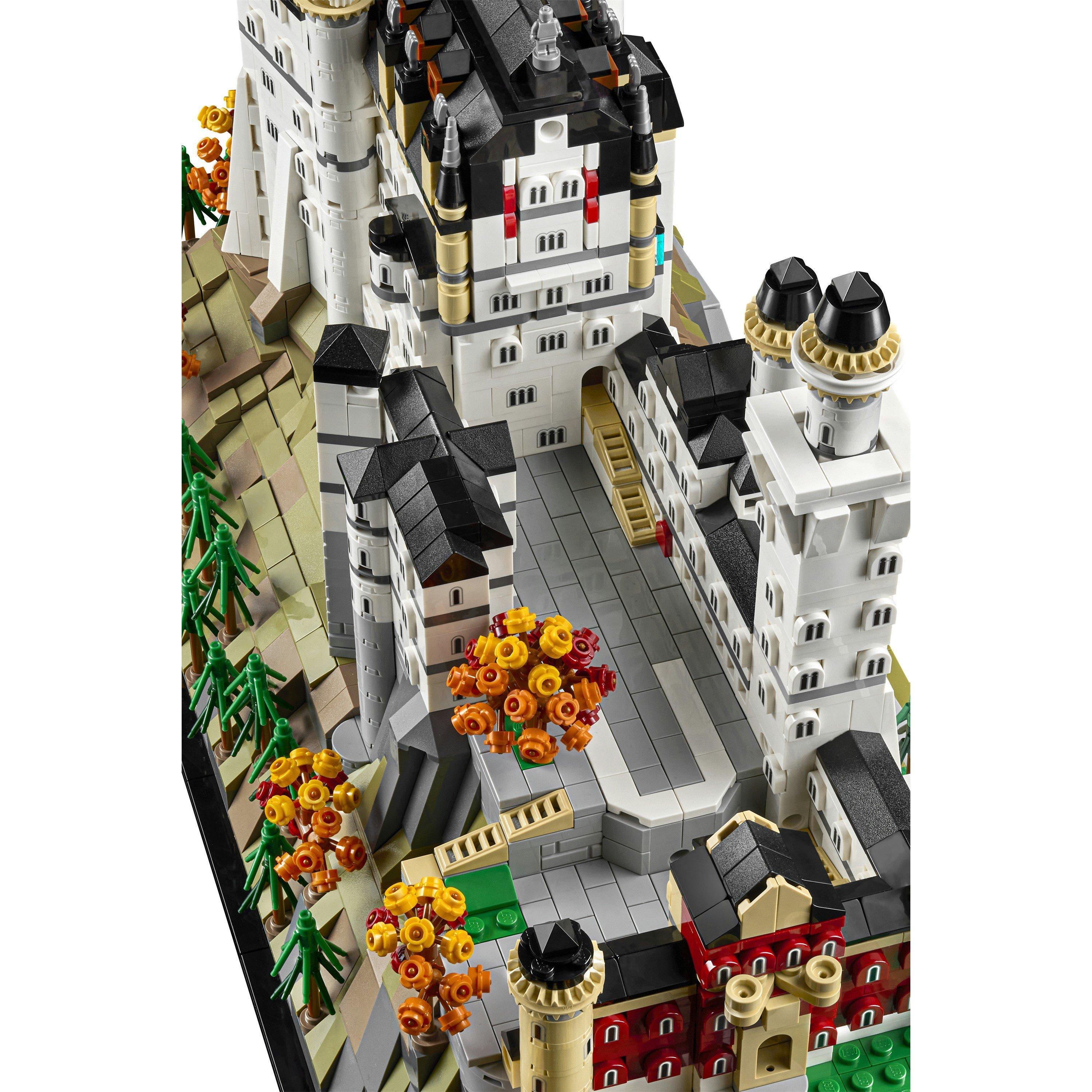 TBC - LEGO - LEGO® Architecture 21063 Neuschwanstein Castle Collectible Model Kit for Adults - 14