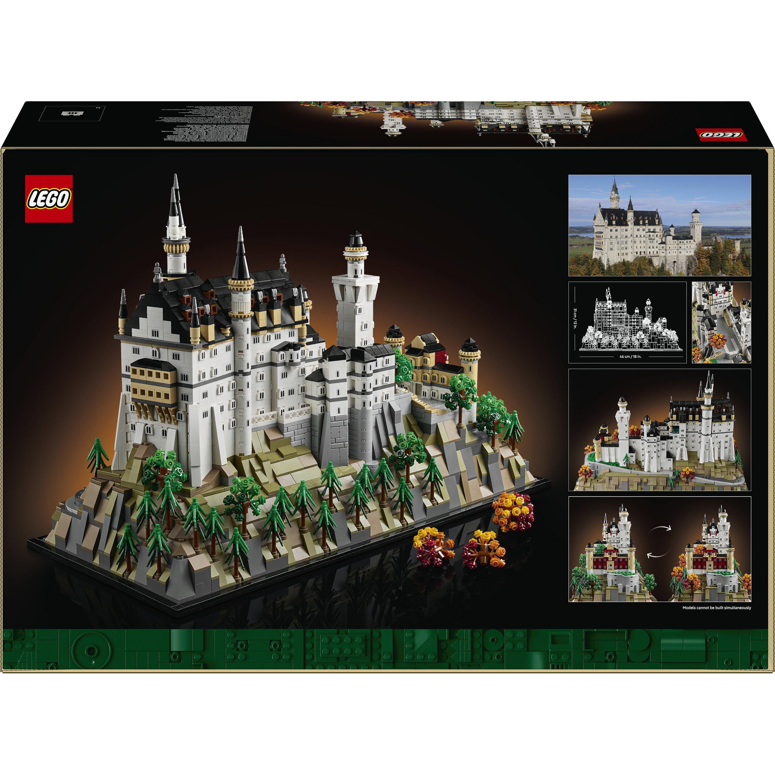 TBC - LEGO - LEGO® Architecture 21063 Neuschwanstein Castle Collectible Model Kit for Adults - 9